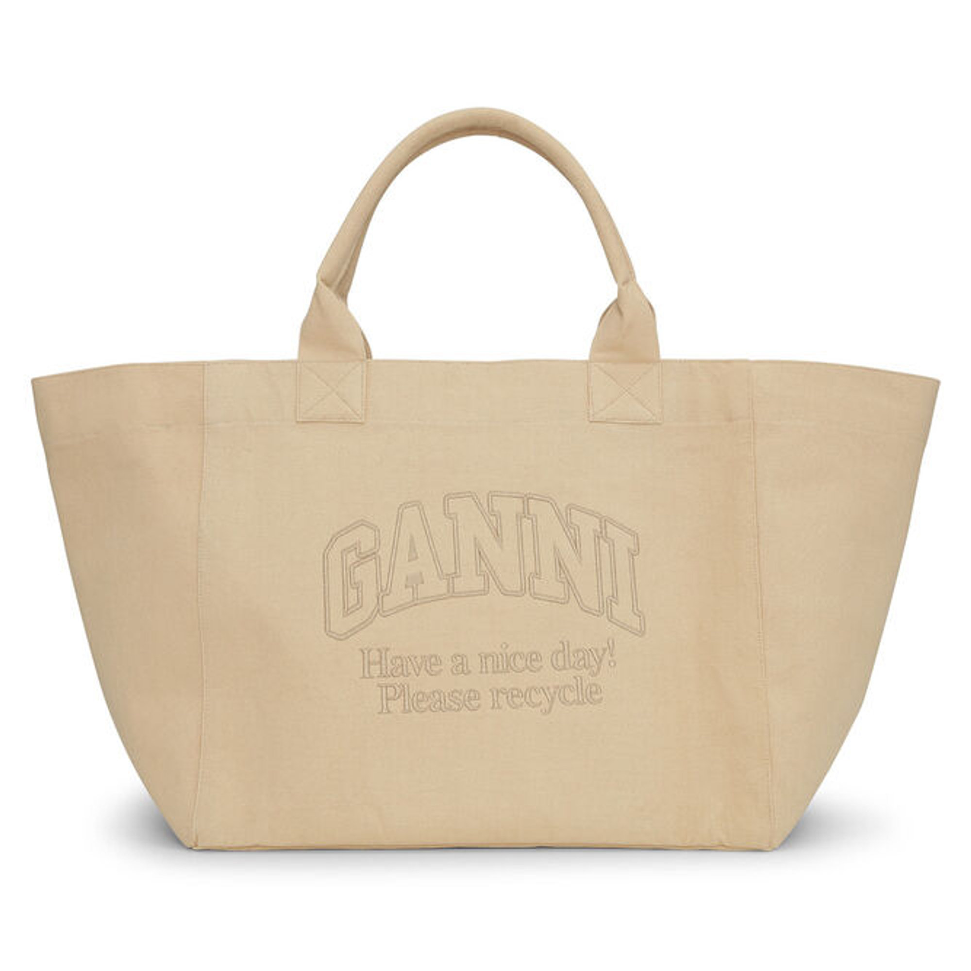 Shopper Xxl A5821 Ganni vista0
