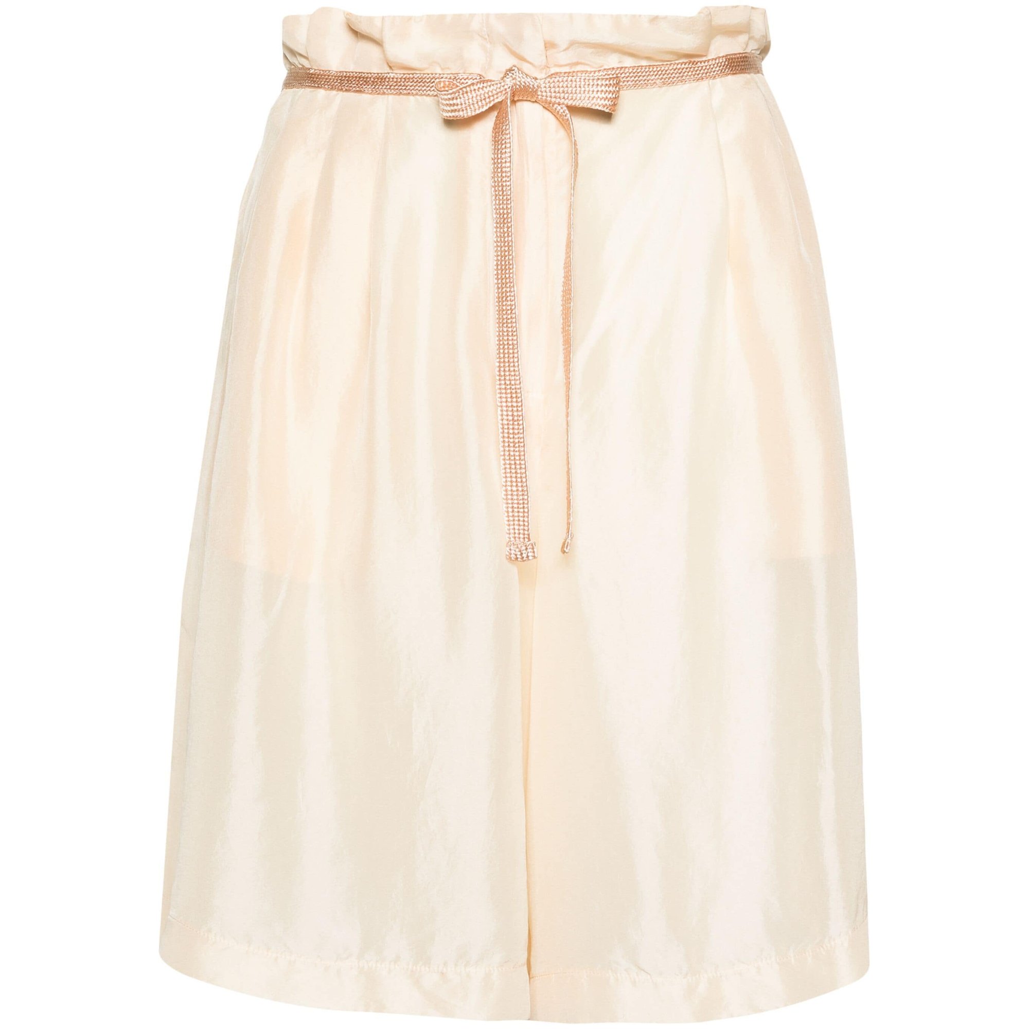 Habotai Silk Bermuda Shorts 12379mypants Forte_Forte  vista0