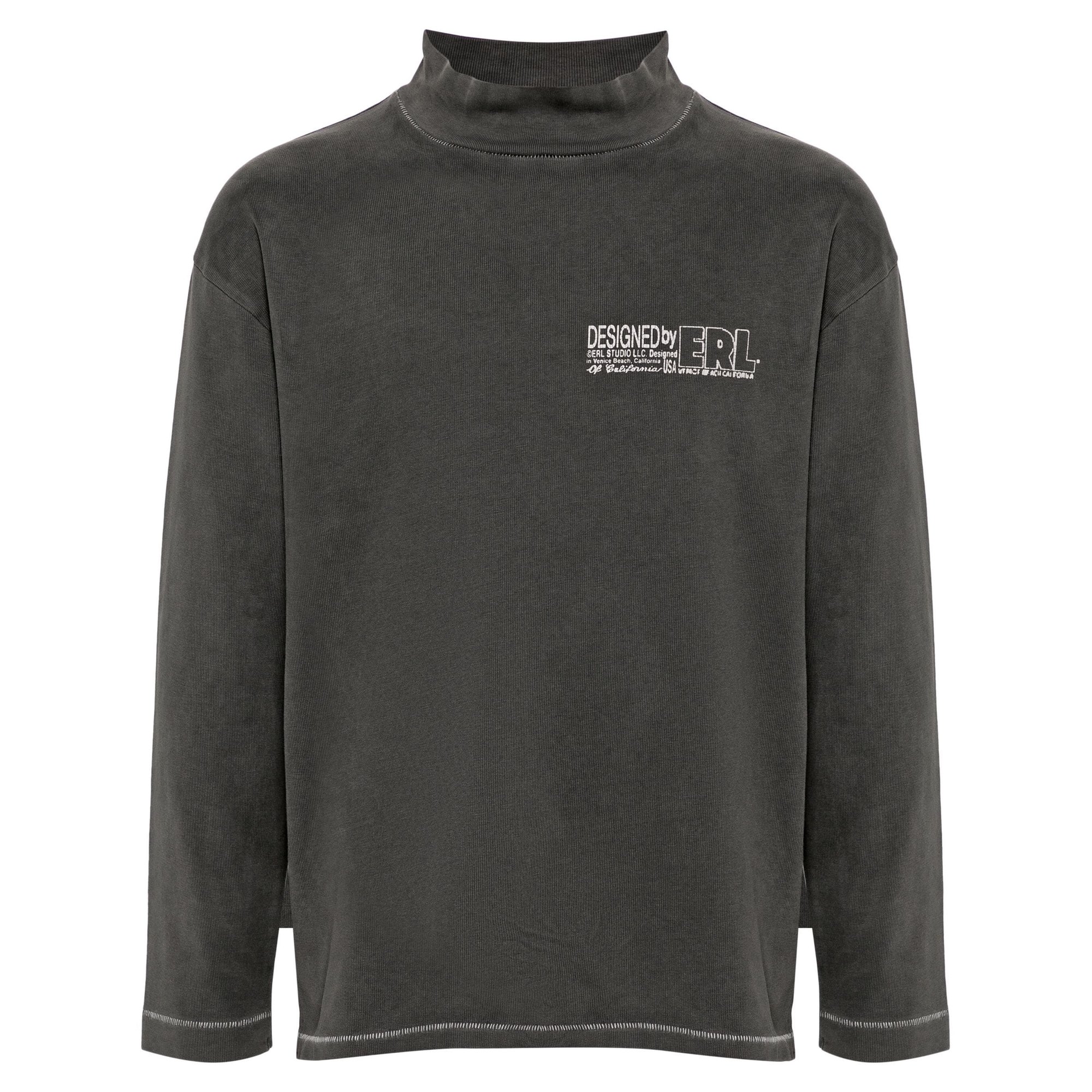 Unisex Make Believe Erl Longsleeve Tshirt Knit Erl08t010 ERL vista0