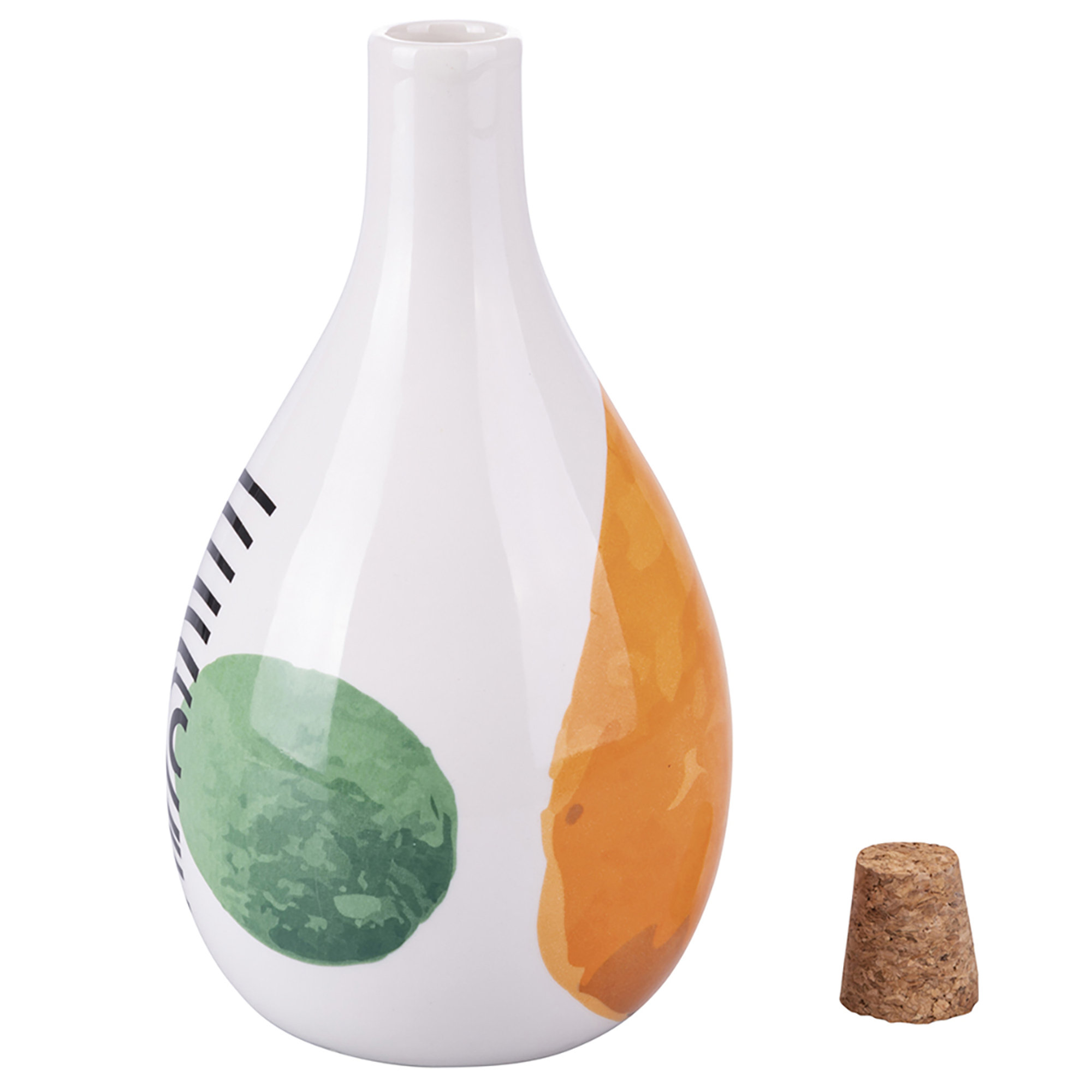 Oliera in ceramica 876 ml, tappo in sughero, Venice Lido Villa D'Este Home Tivoli 1996 vista3