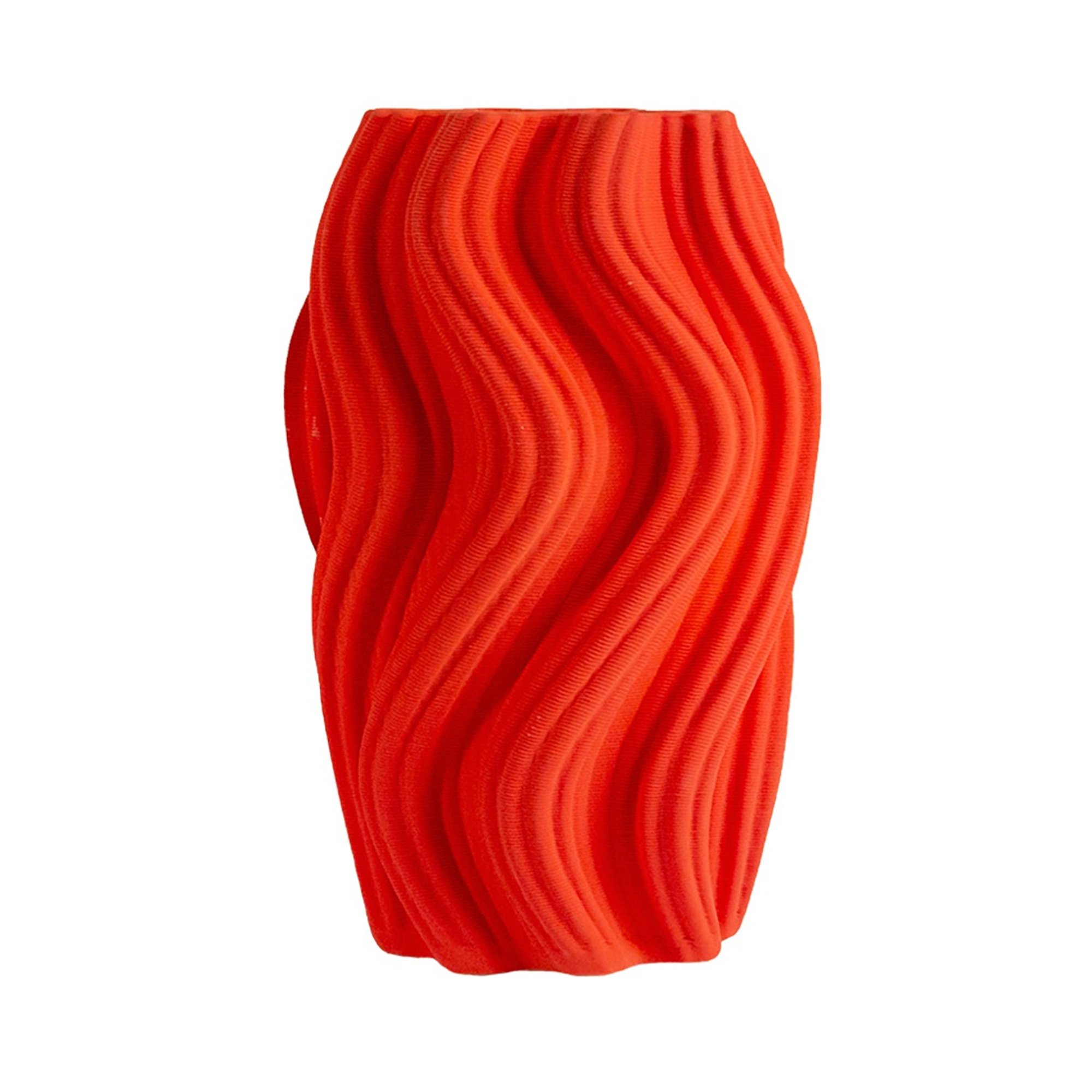 Vaso grande Corolla rojo 88541 21x21x32,5 Villa Altachiara vista0