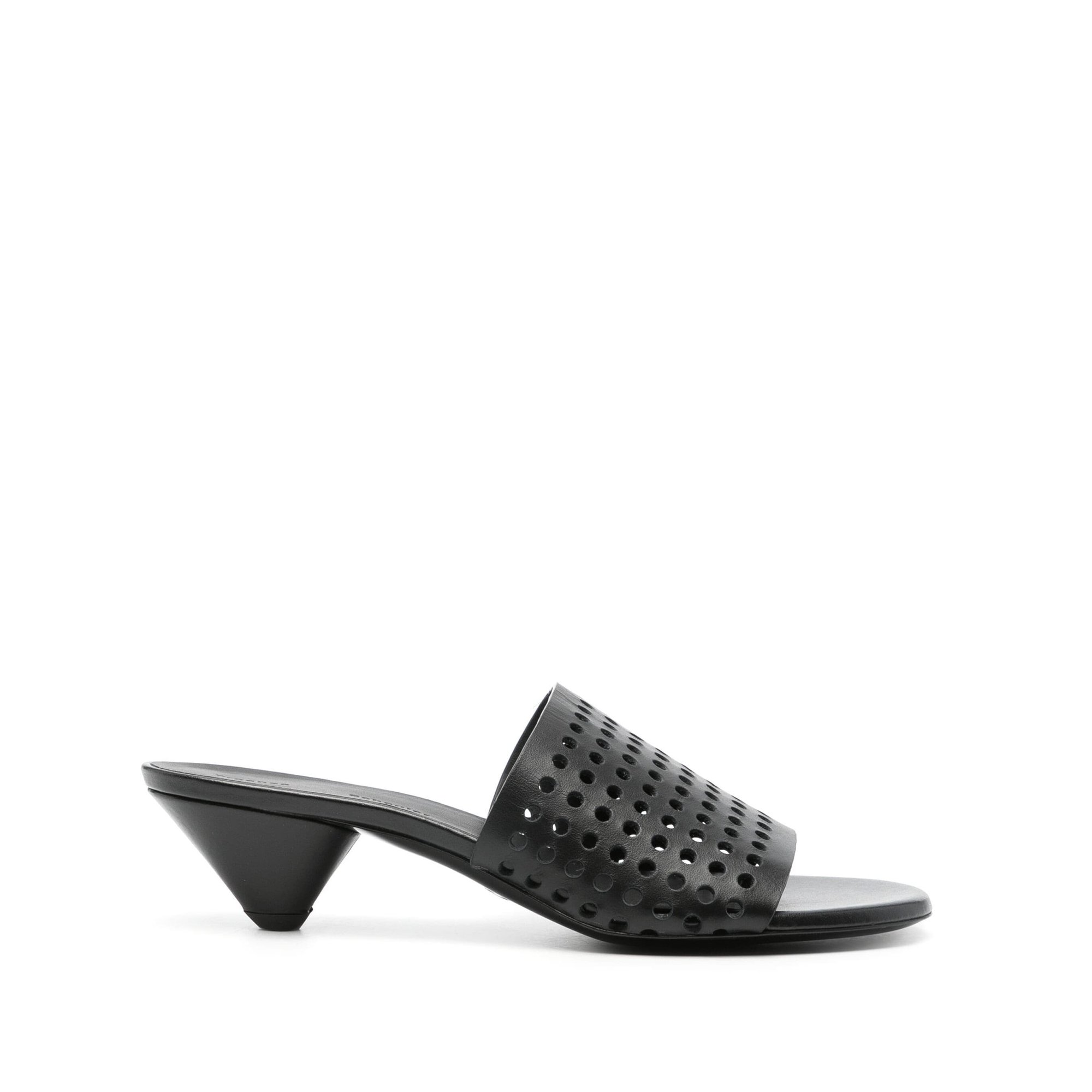 Perforated Cone Sandals - 40mm Ps42009a19110 Proenza Schouler vista0