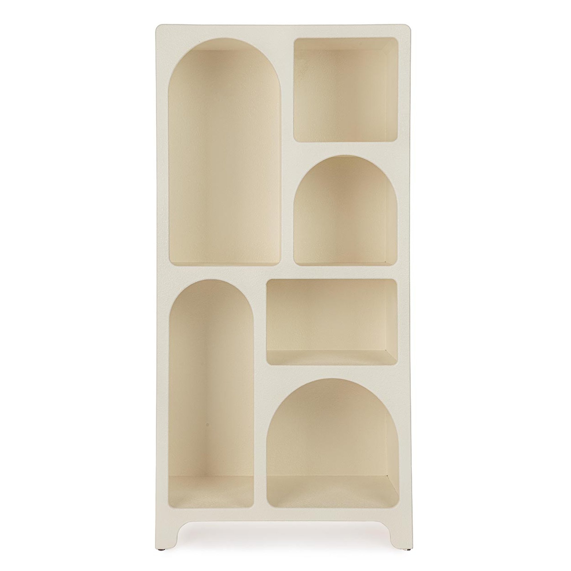 White rectangular Creamy library 60x120h Bizzotto Obsoleto vista1