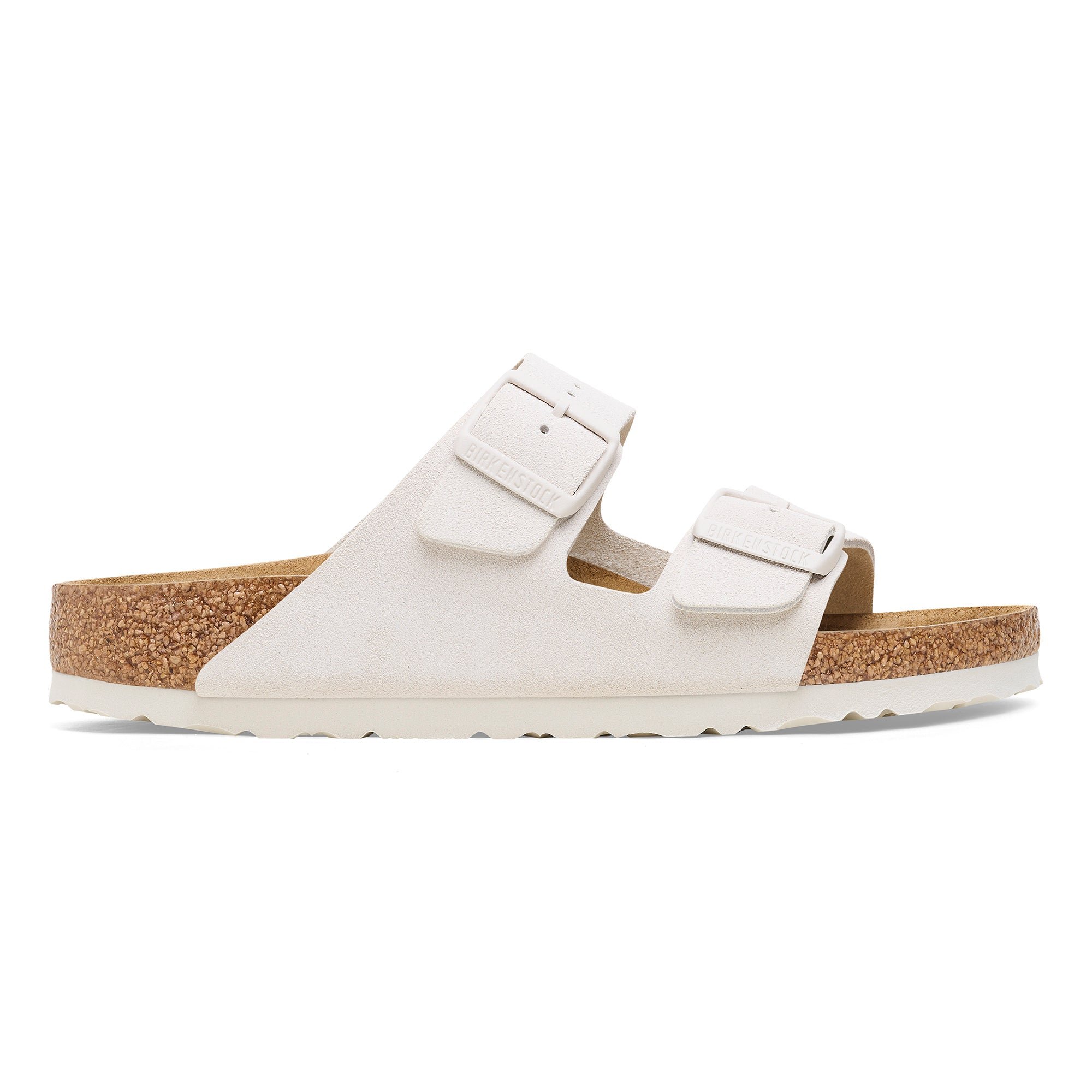 Birkenstock Arizona Antique White, Suede Leather-narrow Fit Uomo Birkenstock vista2
