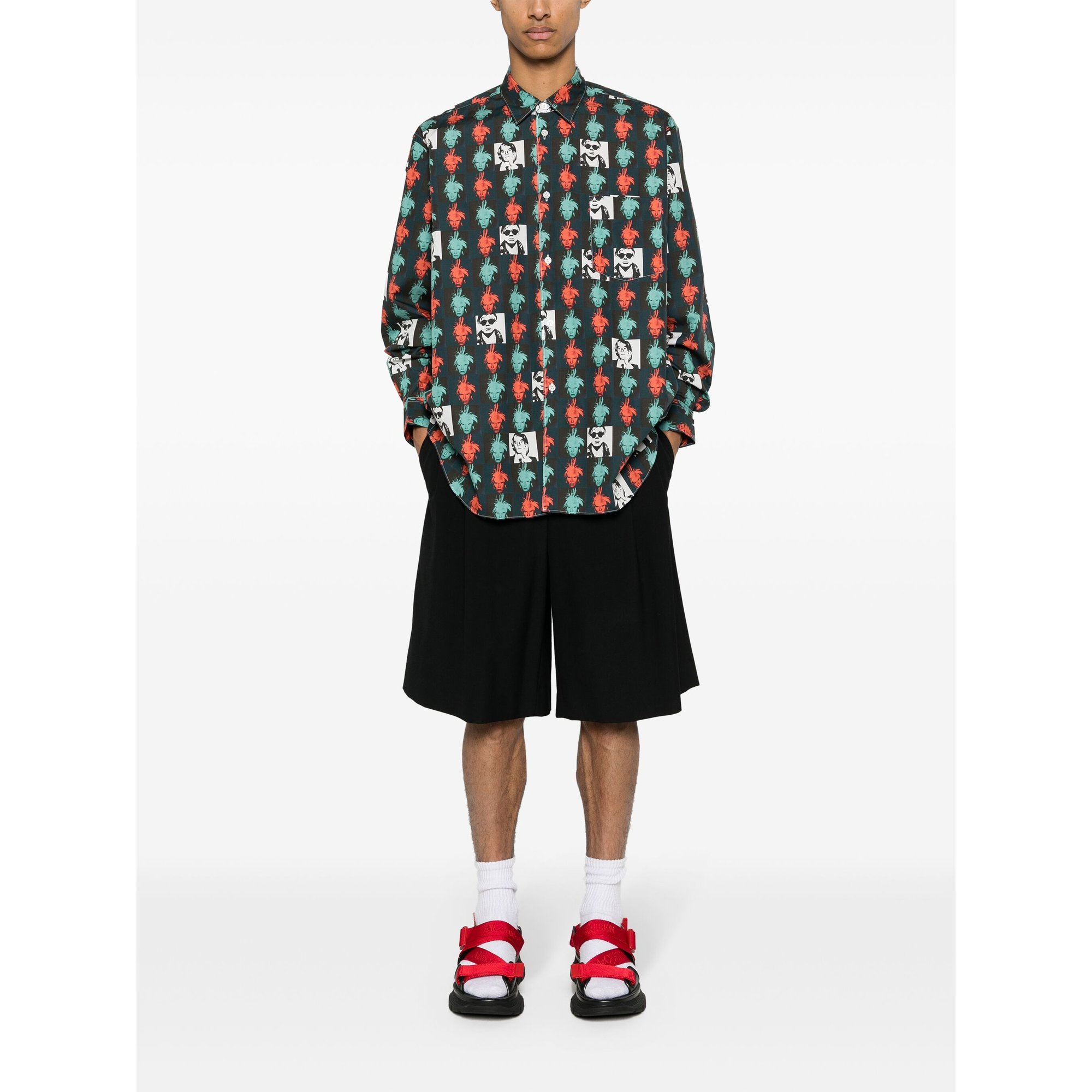 Mens Shirt Woven Fmb001s24 COMME des GARÇONS SHIRT vista1