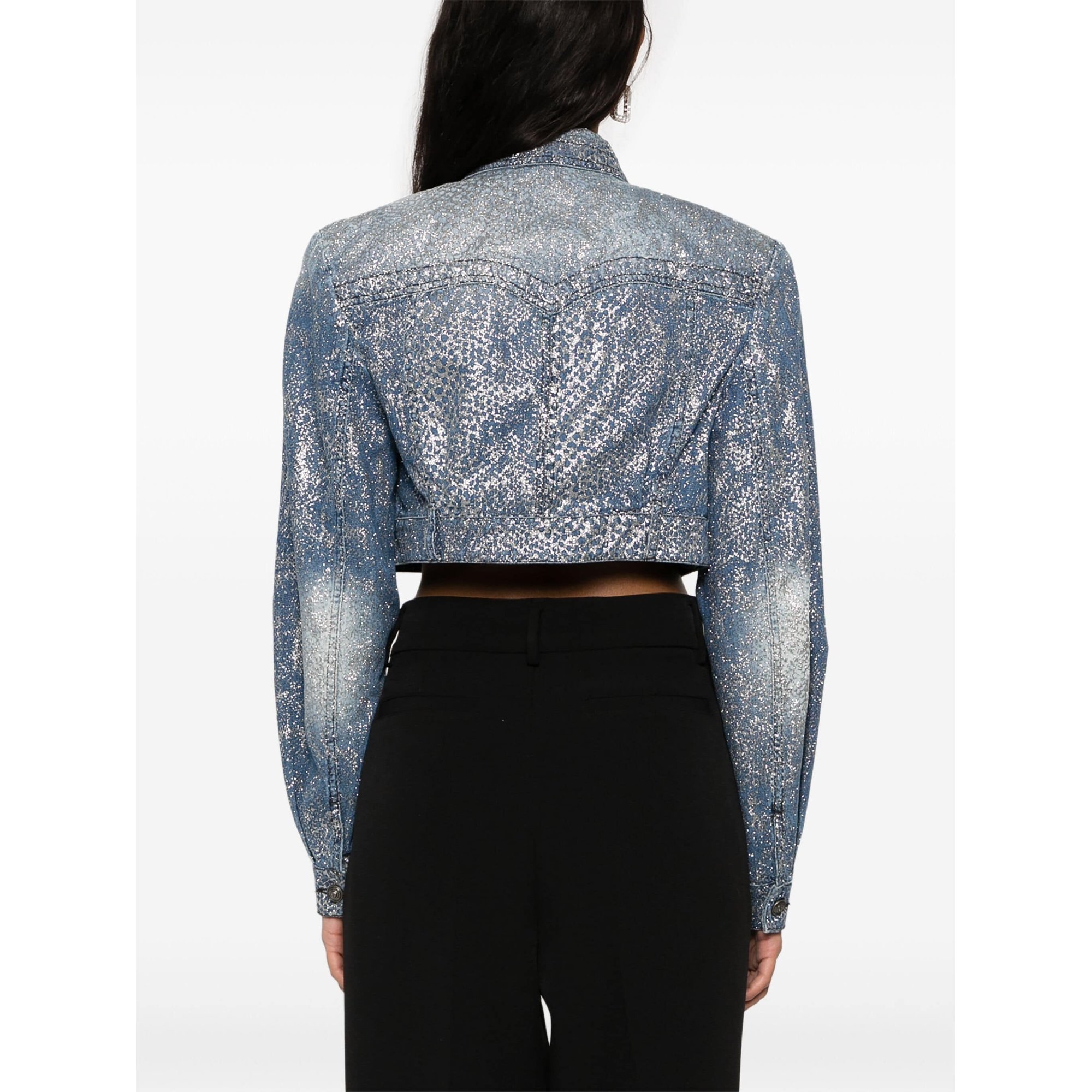 Boxy Jacket 76has458ds013m30 Versace Jeans Couture vista3