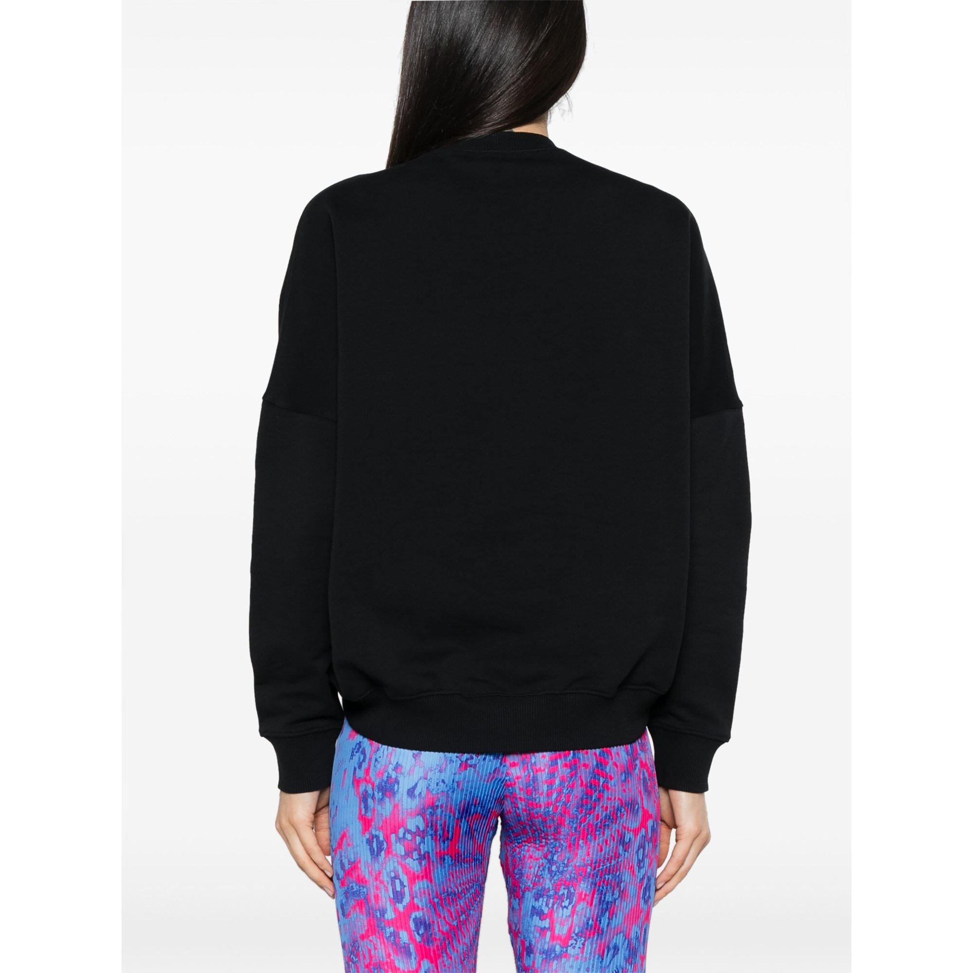 Logo Gummy Glitter Sweatshirts 76haig03cf01g Versace Jeans Couture vista3