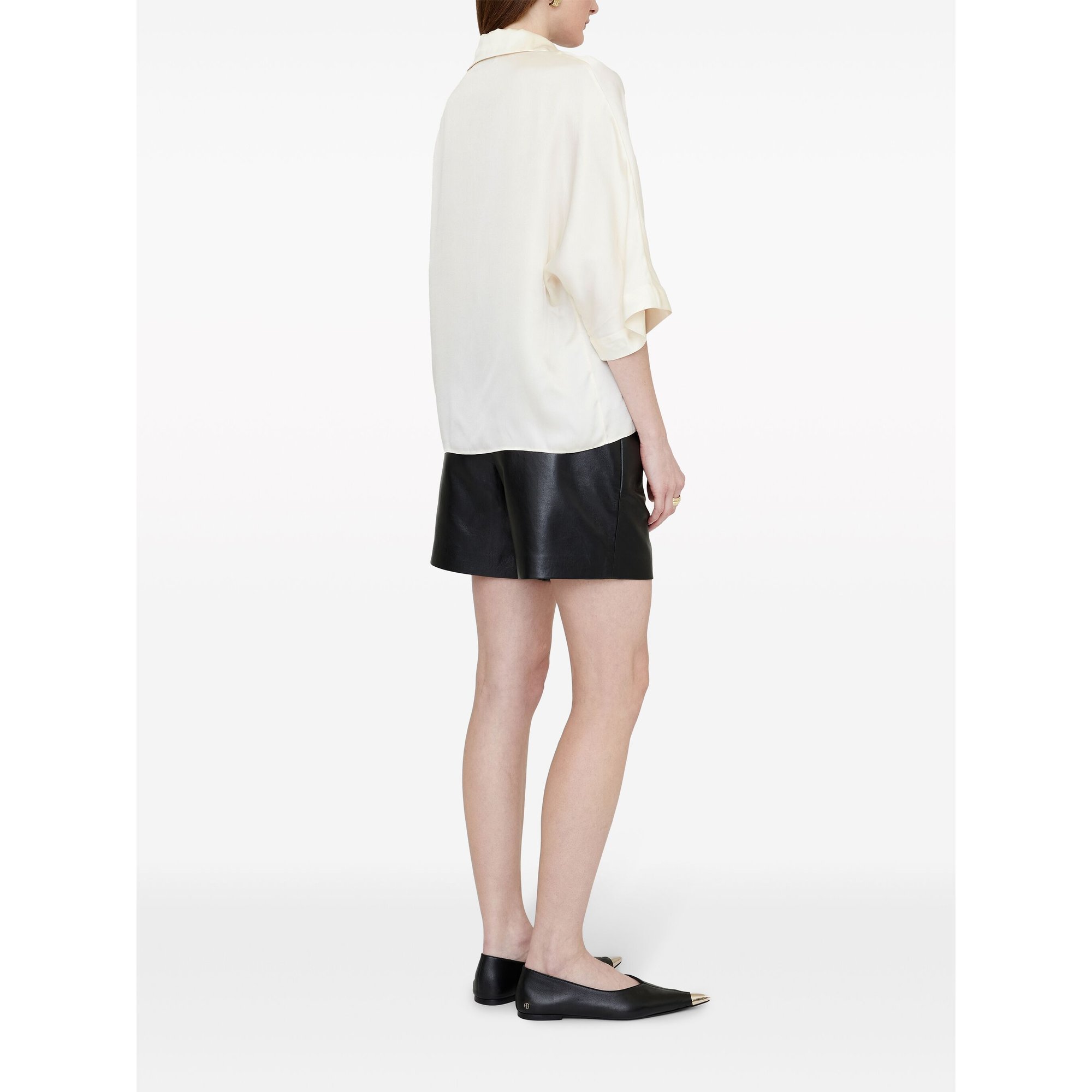 Julia Shirt - Ivory A075828150a Anine Bing vista2