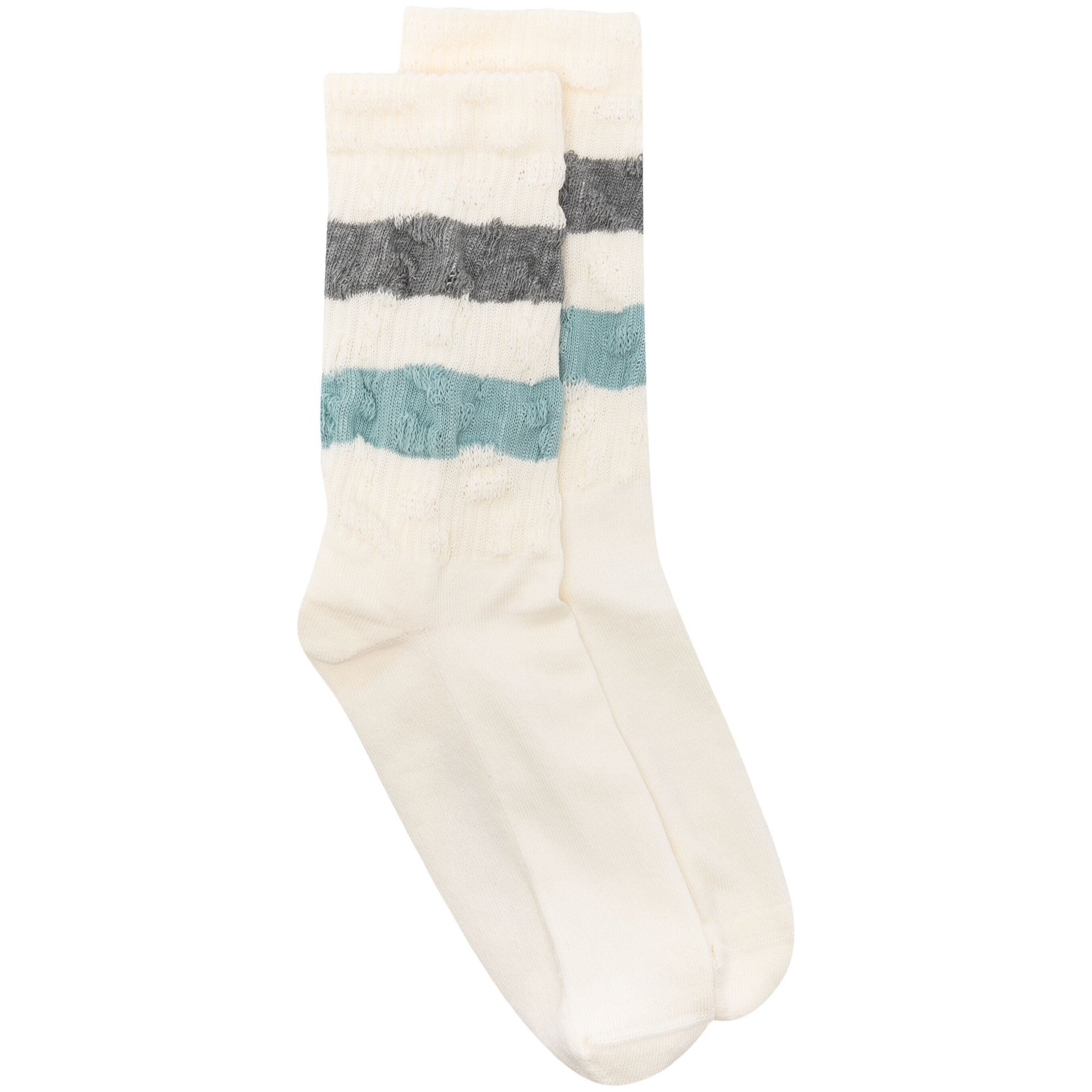 Chaussettes Haute Côtes/ rayures / déchirées Gup00883p00048811811 GOLDEN GOOSE vista0