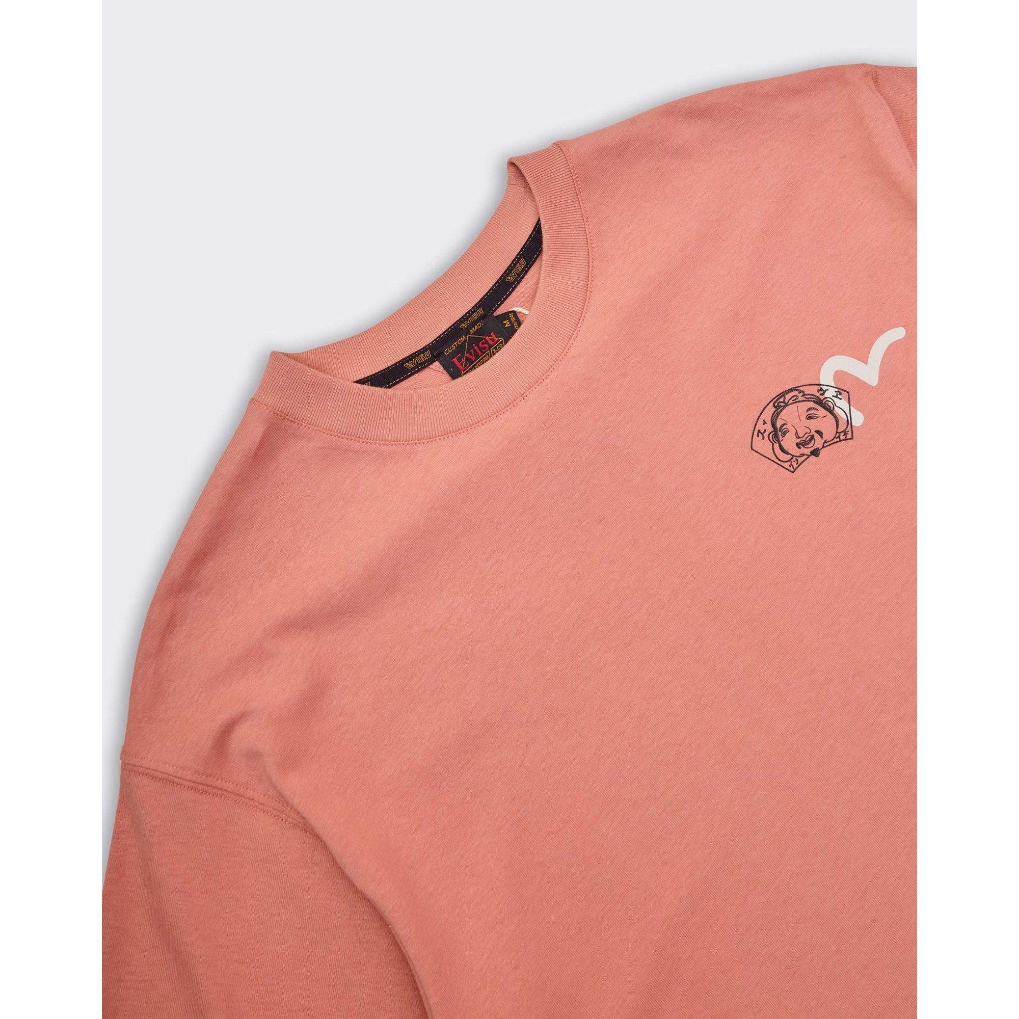 T-shirt Godhead Polaroid Rose Evisu vista2