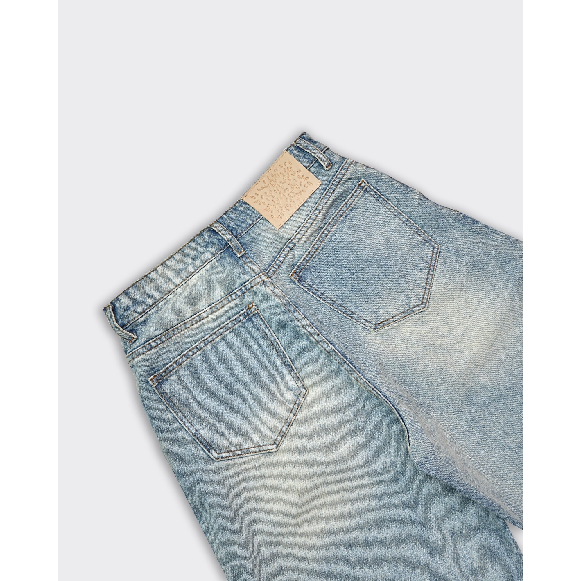 Shorts Denim Breacher Light Blue basket case vista3