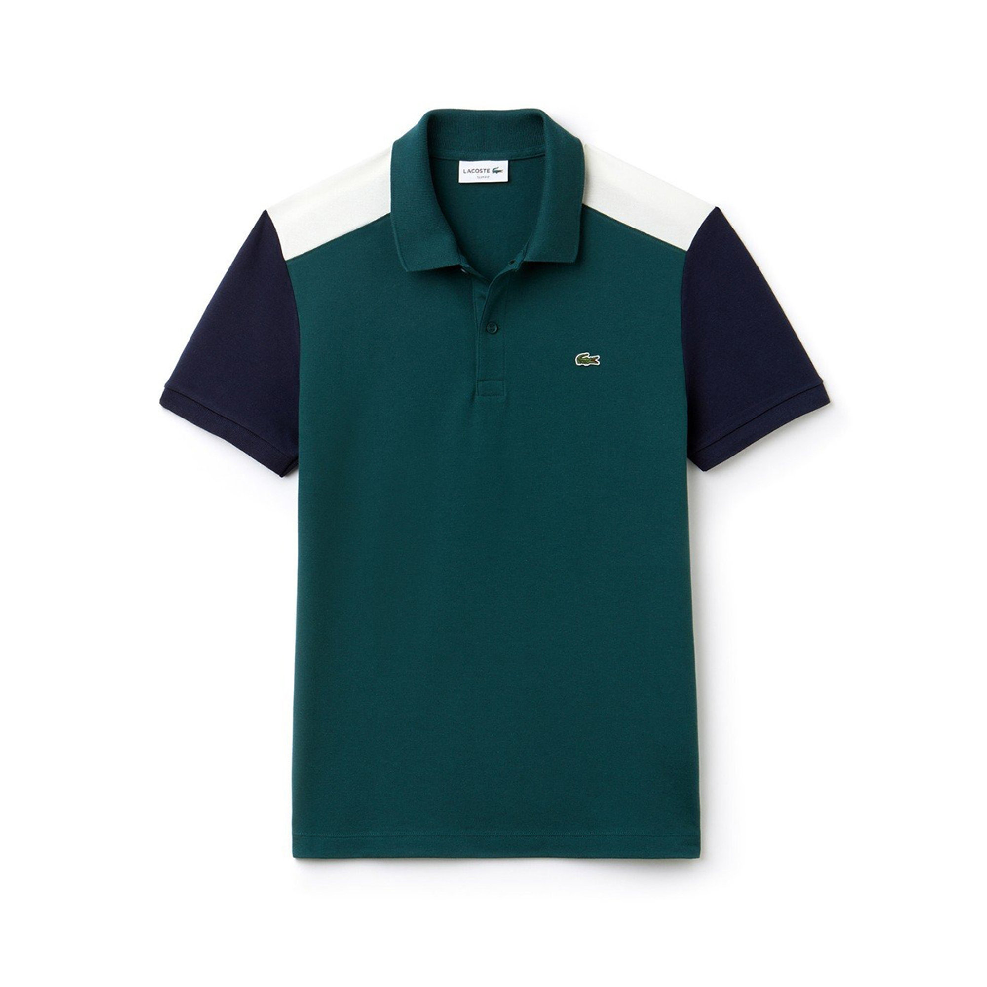 Polo Lacoste Slim Fit color block Lacoste vista0