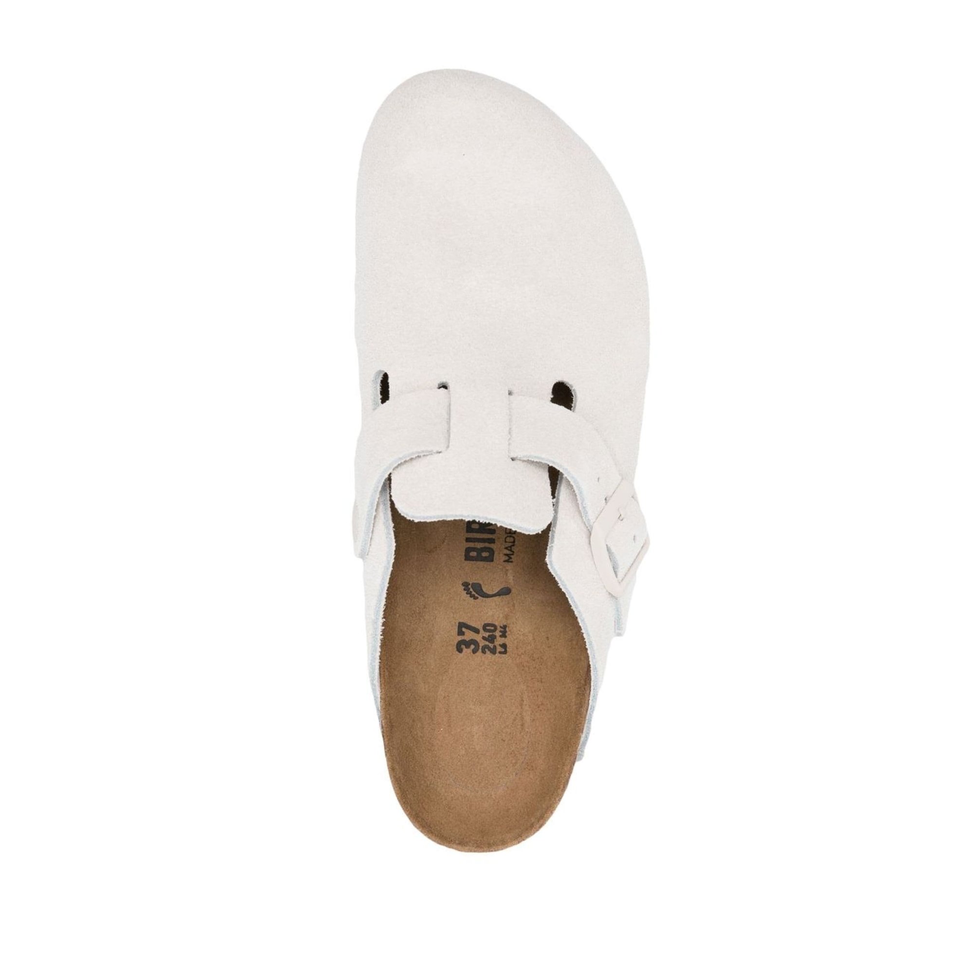 Boston Antik Weiß, Wildleder 1024740 Birkenstock vista3