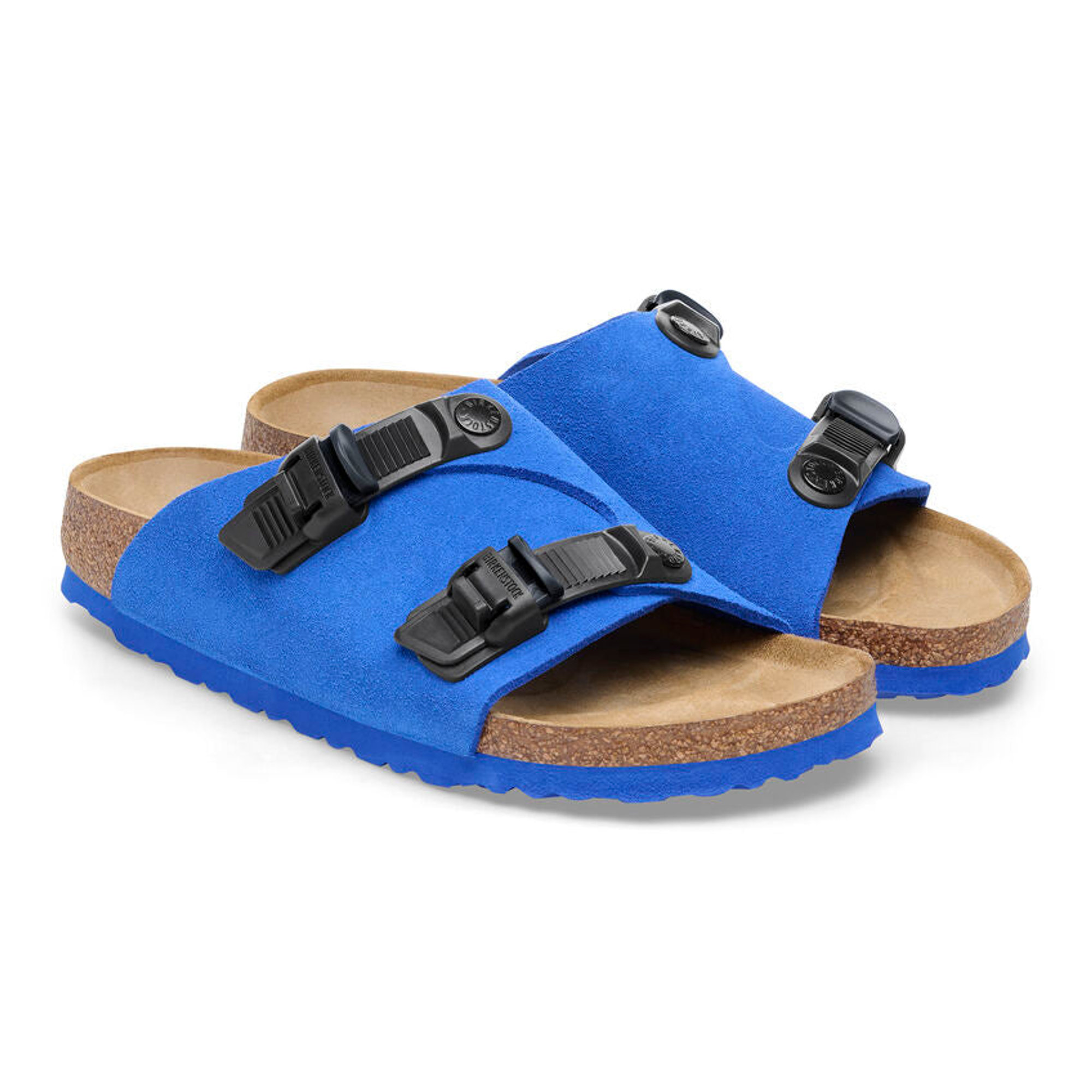 Birkenstock Zurich Tech Ultra Blue Suede Cuero - Ajuste estrecho Hombre Birkenstock vista2