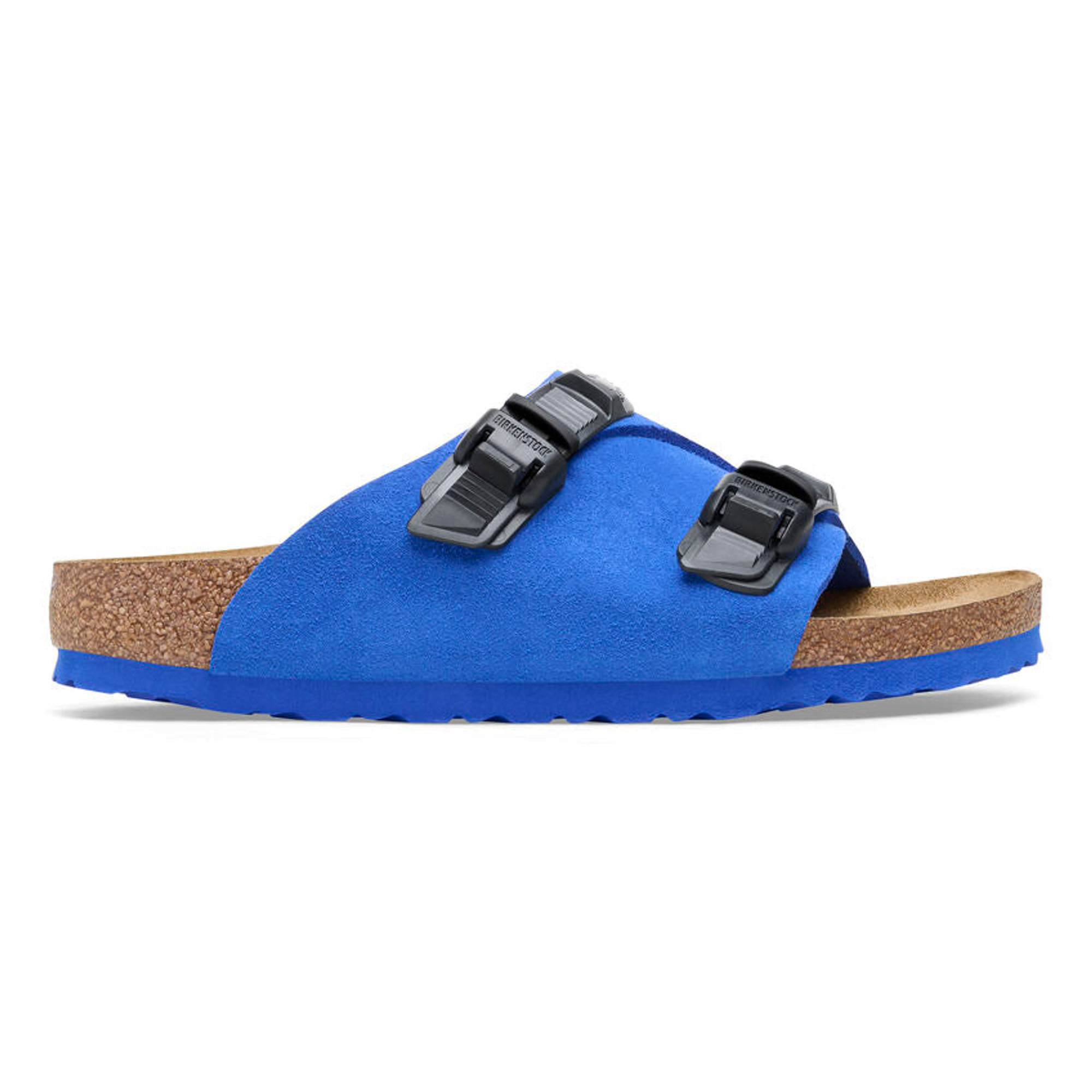 Birkenstock Zurich Tech Ultra Blue Suede Cuero - Ajuste estrecho Hombre Birkenstock vista3
