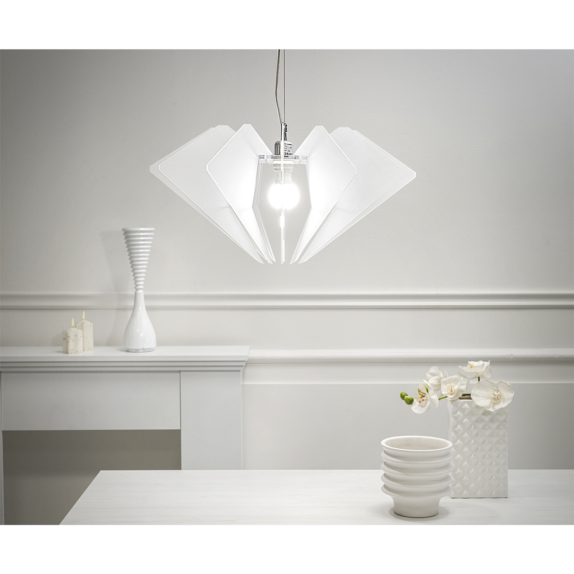 De Beers sospensione bianco satinato Iplex vista3