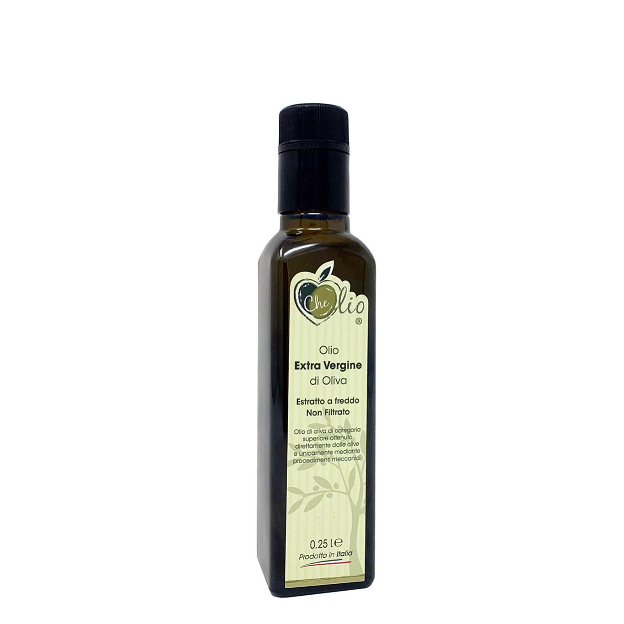 4 latte da 5 lt di olio extravergine d'oliva estratto a freddo e non filtrato + 1 bott. OMAGGIO Olio Extravergine d'Oliva 250 ml + 1 sottobottiglia OMAGGIO Che Olio vista3