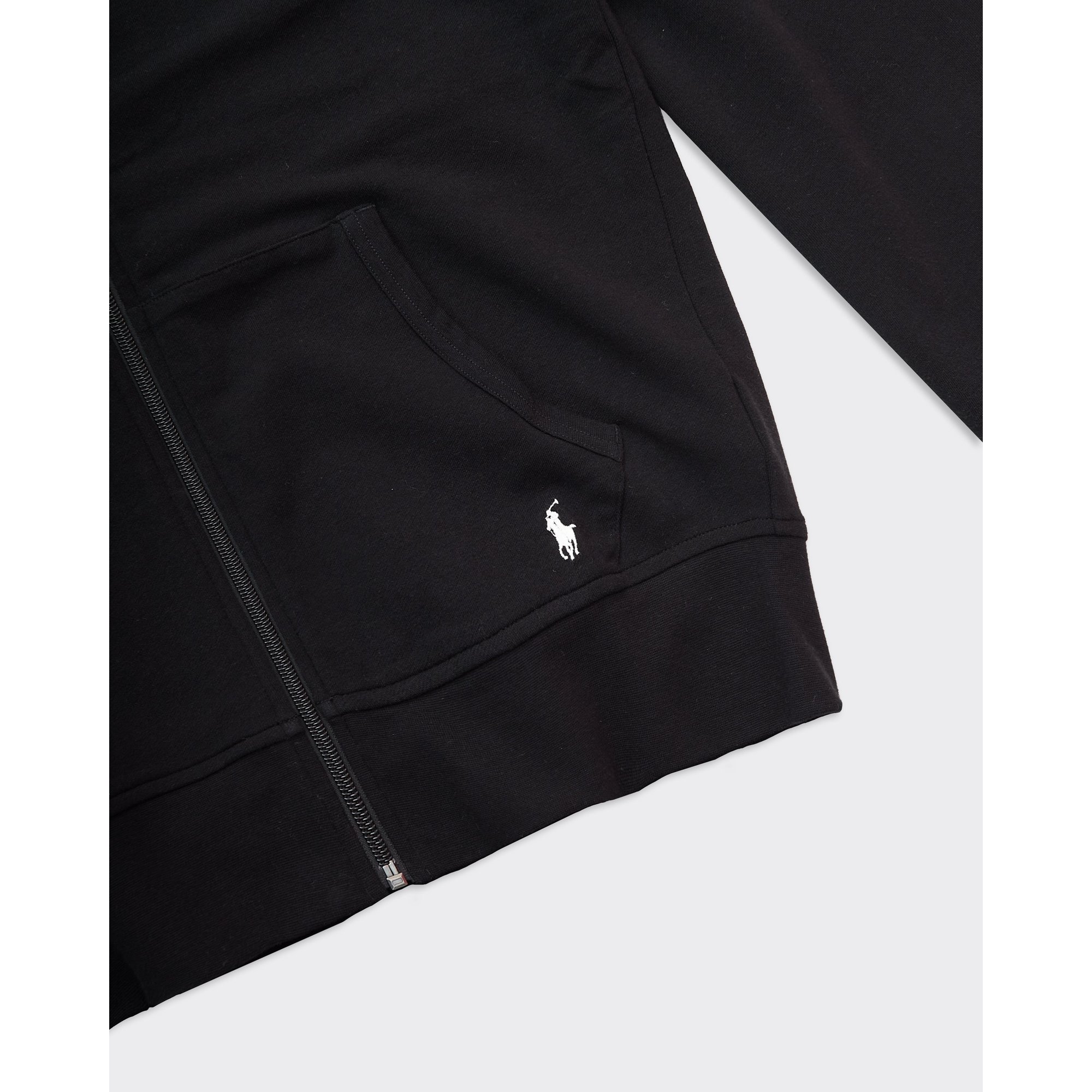Sweat à Capuche Zippé Logo Noir Polo Ralph Lauren vista1