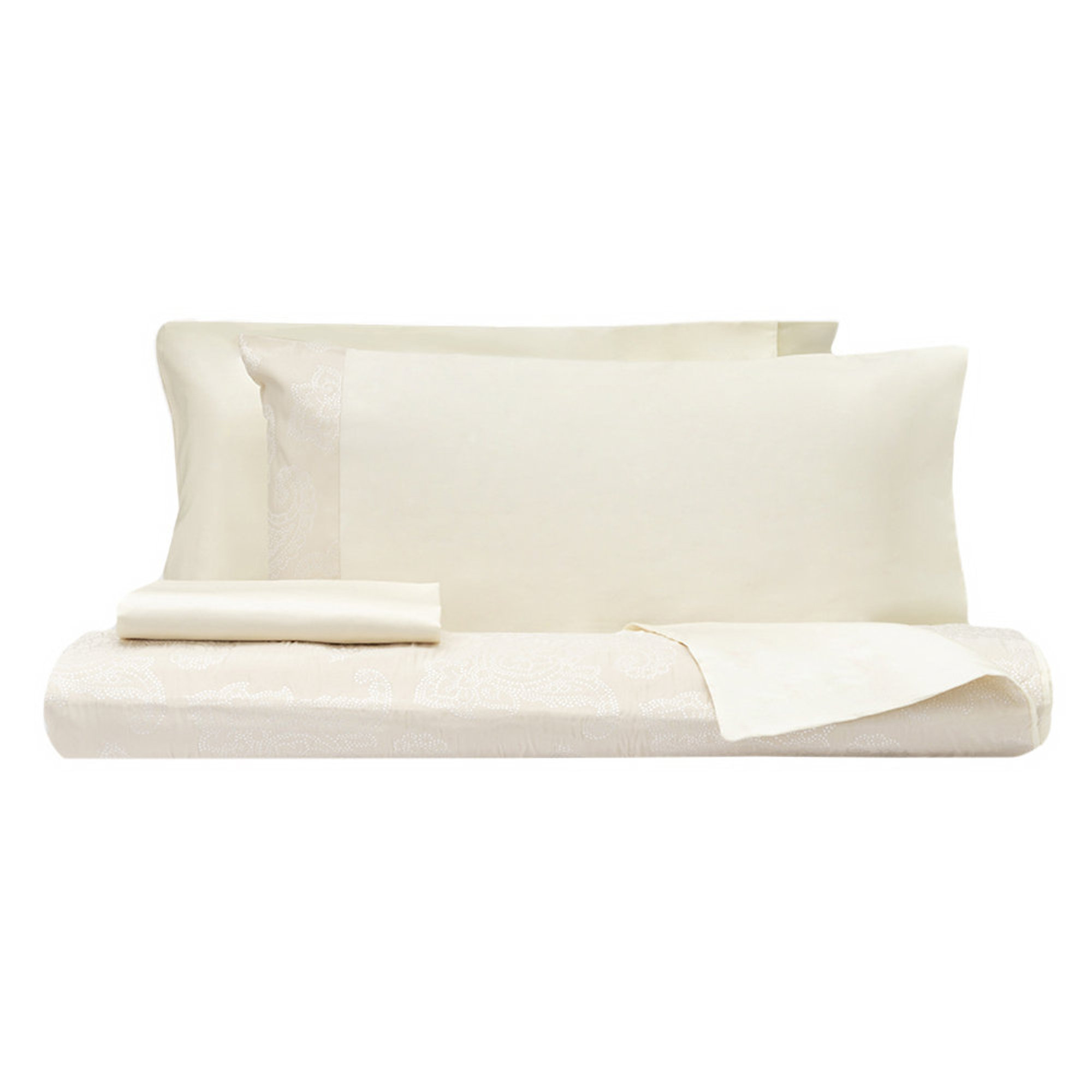 Via Roma - Ducal complete double duvet cover set, cream Archive Sale vista4