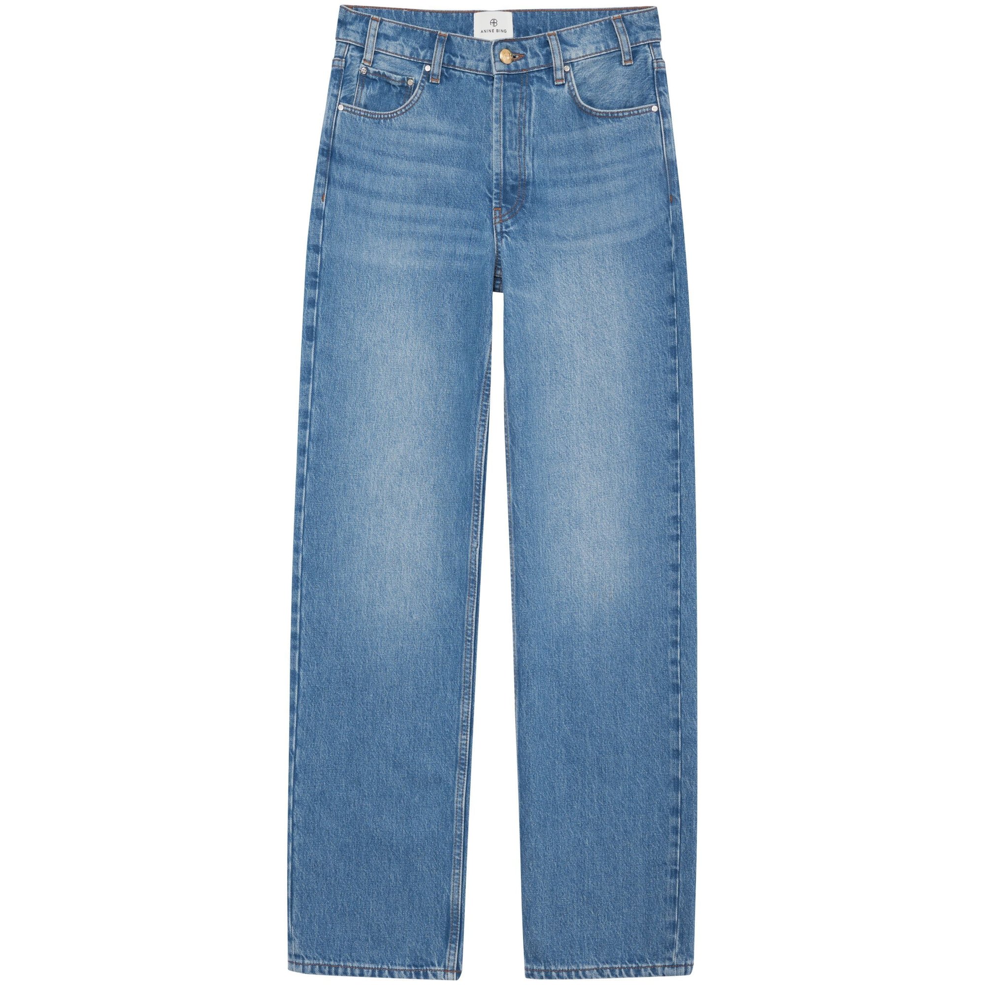 Gavin Long Jean - Atlantic Blue A0610013whd21 Anine Bing vista0