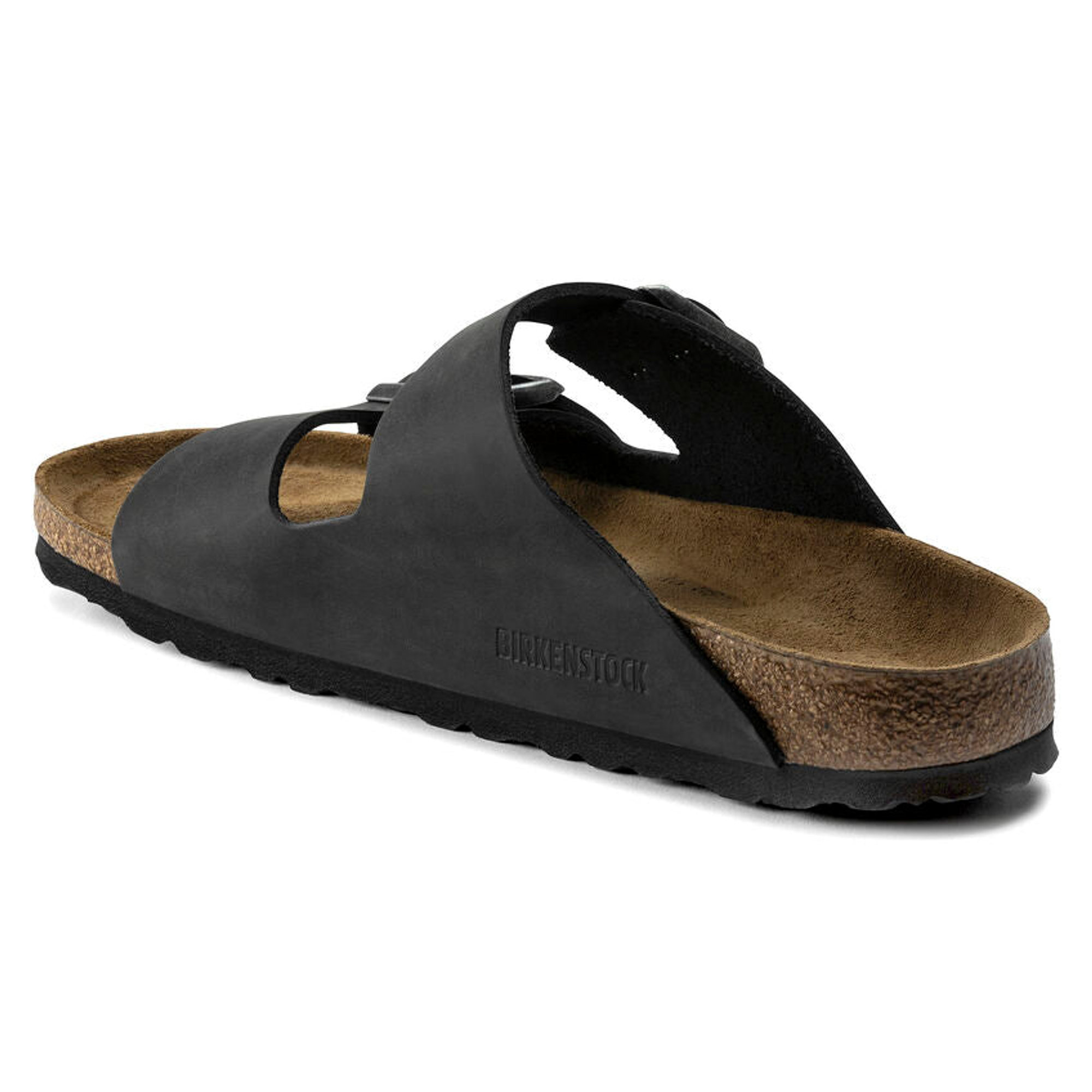 Birkenstock Arizona Sfb Black, Oiled Leather-narrow Fit Men Birkenstock vista2