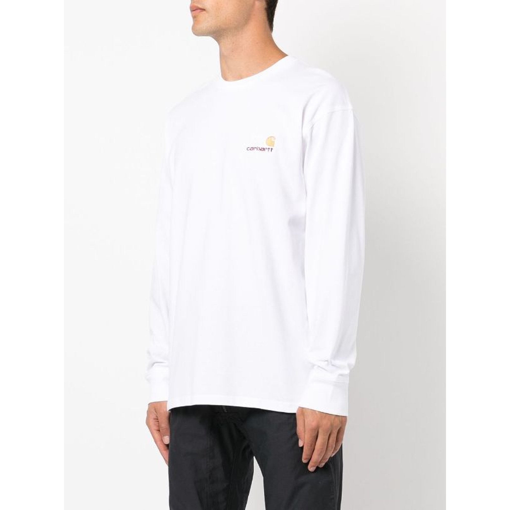 L/s American Script T-shirt I029955 CARHARTT WIP vista2