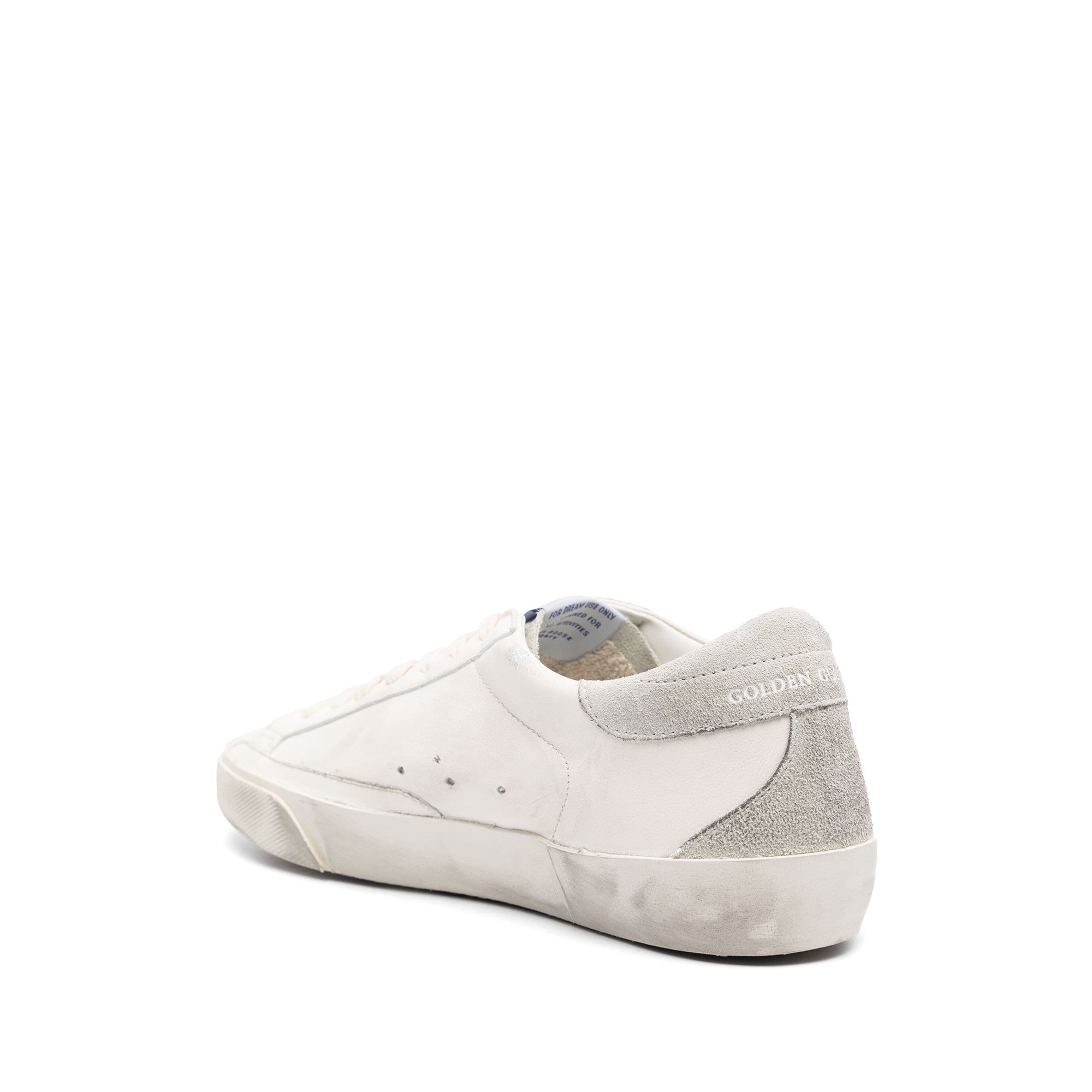Super-star Nappa Upper Nabuk Star Suede Tongue Heel And Spur Gmf00102f00535911166 GOLDEN GOOSE vista1