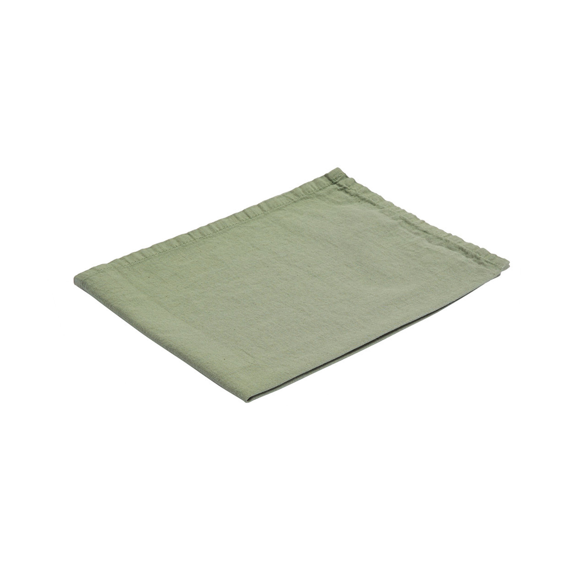 Set van 2 Placemat 30x50 Linnenmix Olijf Tovaglie & Runner vista3