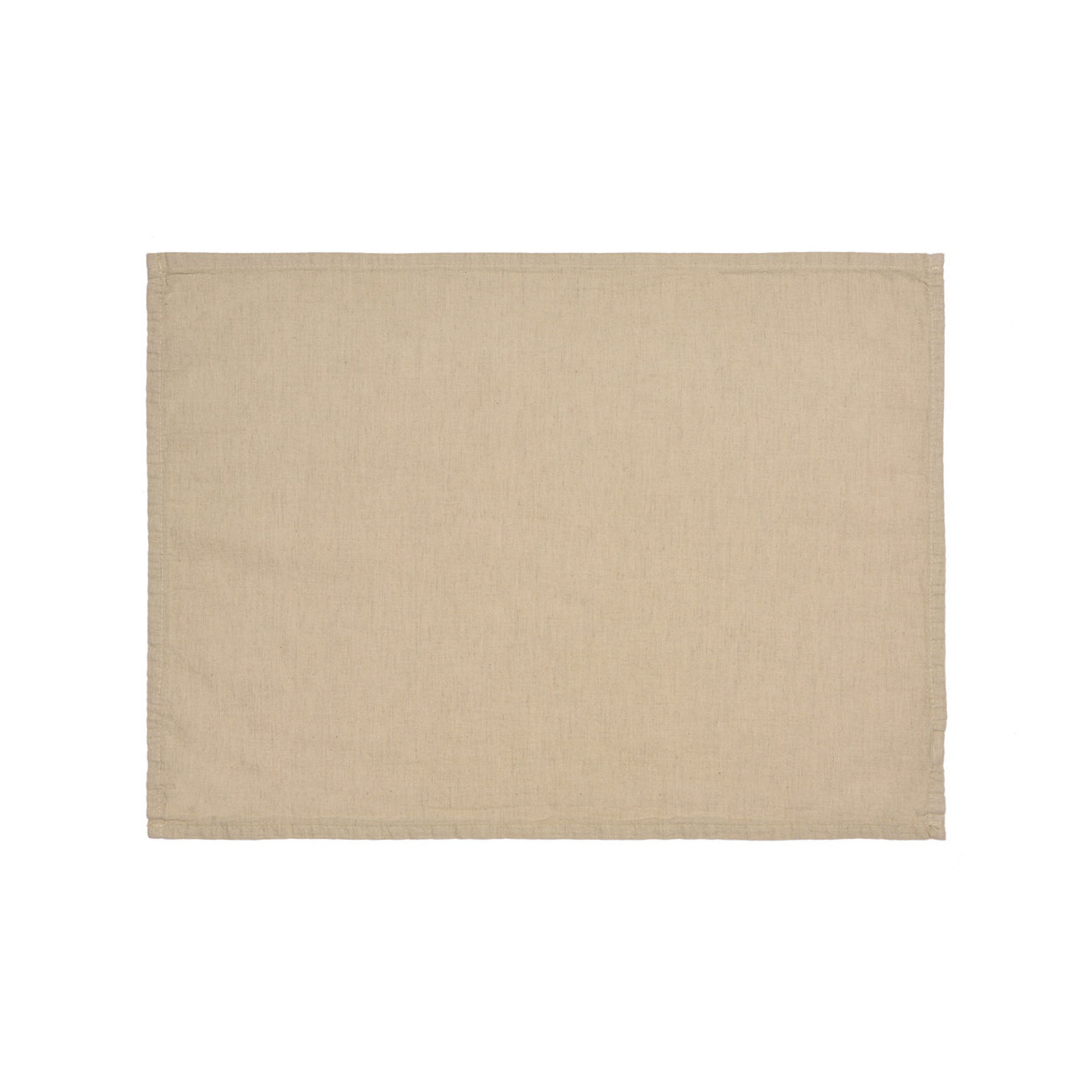 Coppia de Manteles 30x50 Mezcla de Lino Arena La tabla de colores vista2