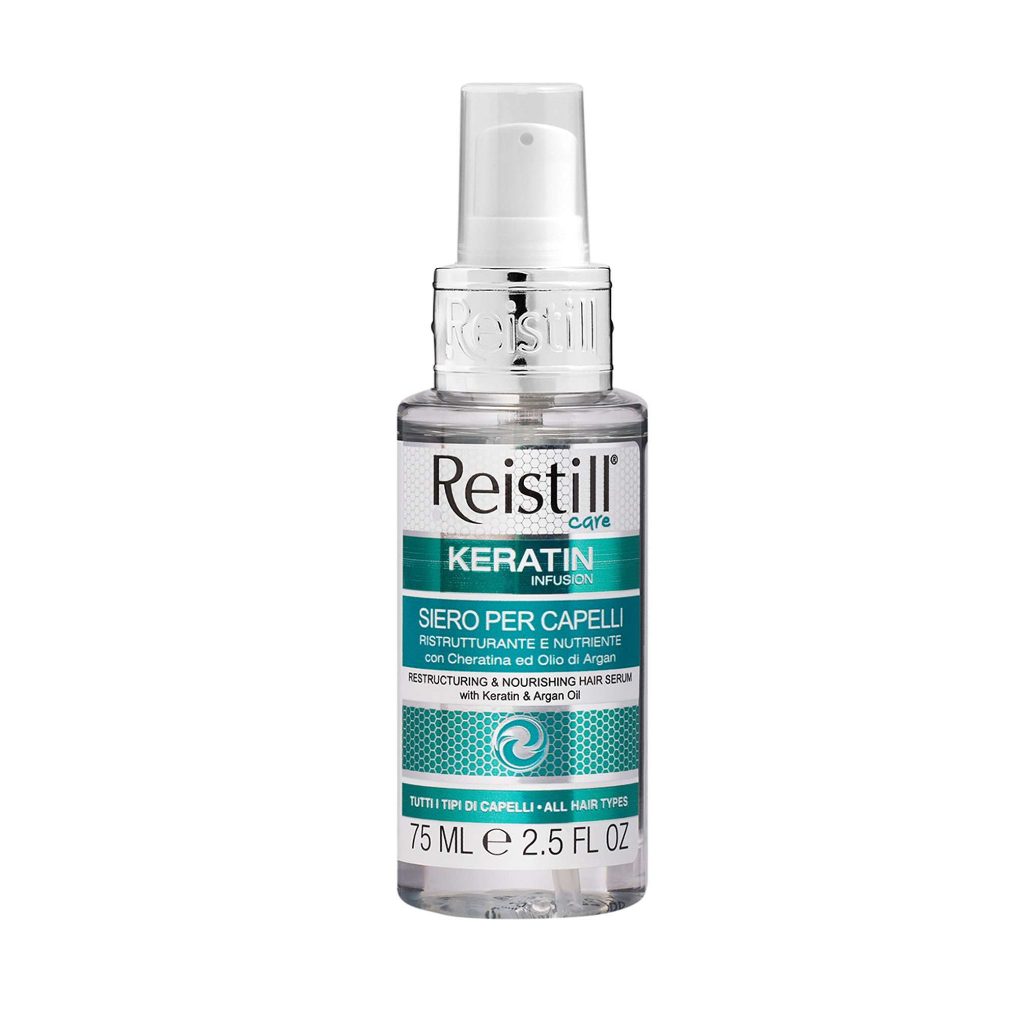 Keratin Infusion Siero per Capelli Ristrutturante e Nutriente, 75ml Reistill vista0
