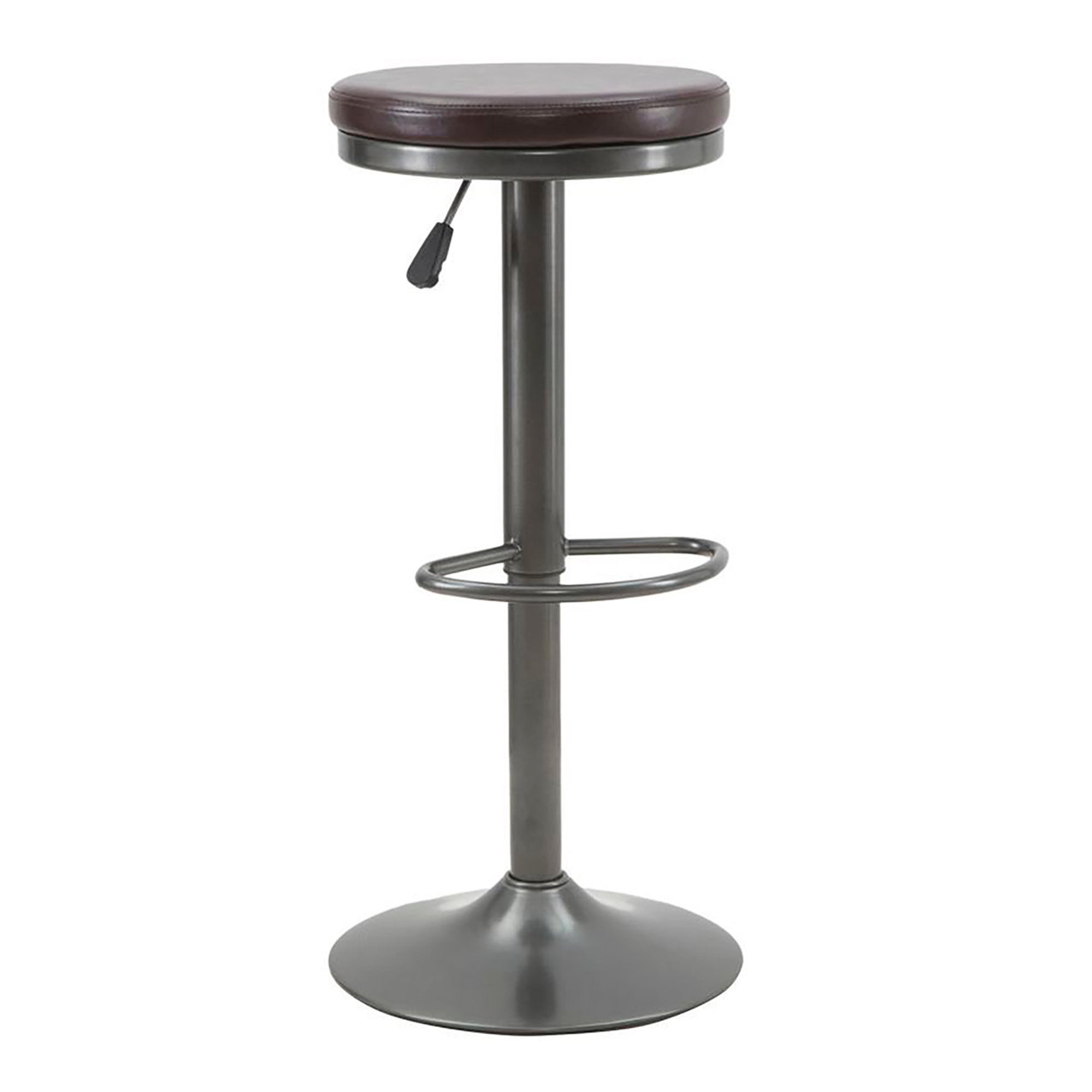 Sgabello Imbottito Round cm 38x60-82 Officine 55 vista1