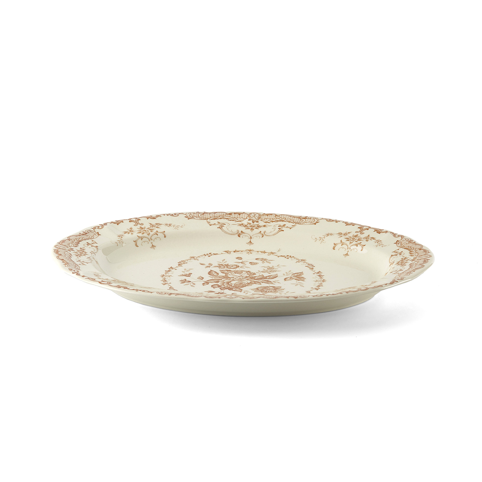 Vassoio Ovale Cm.30,5 Rose Terracotta Bid00732 Bitossi Home vista0