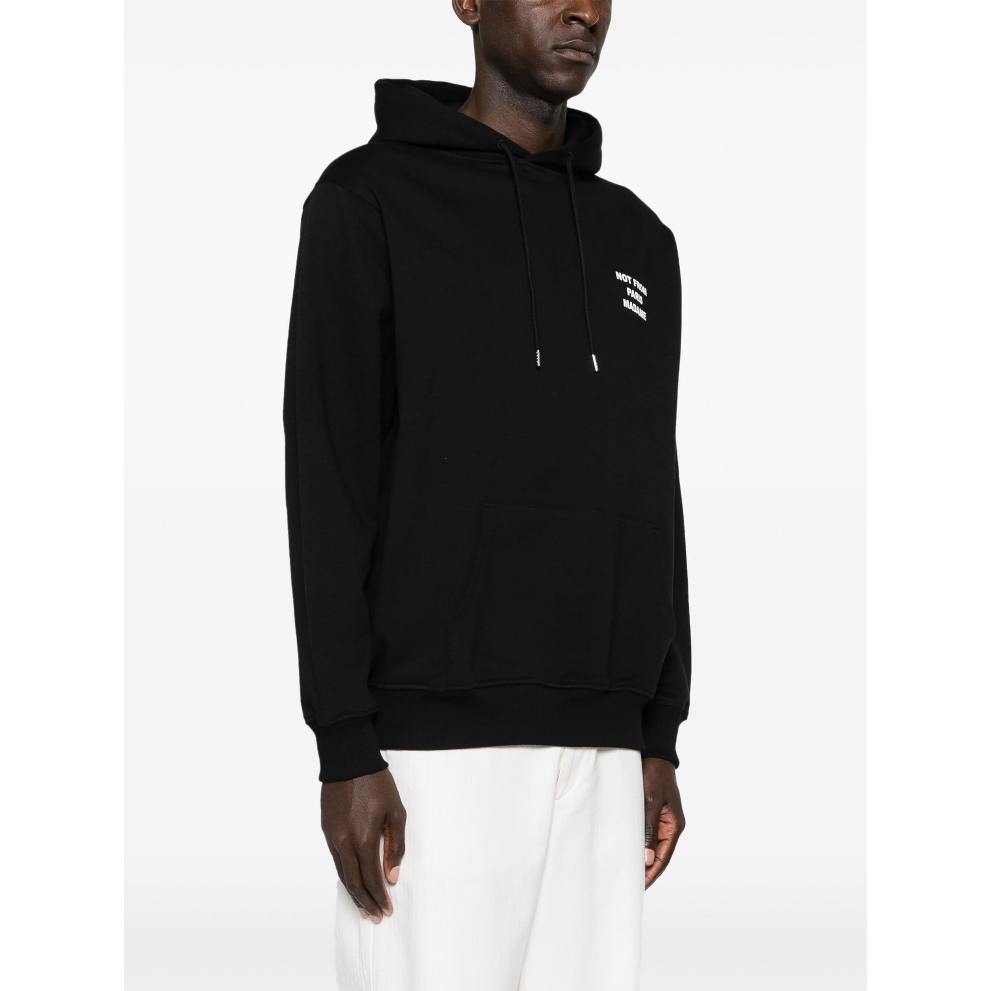 le Hoodie Slogan Permho162co127bl Drole De Monsieur vista2
