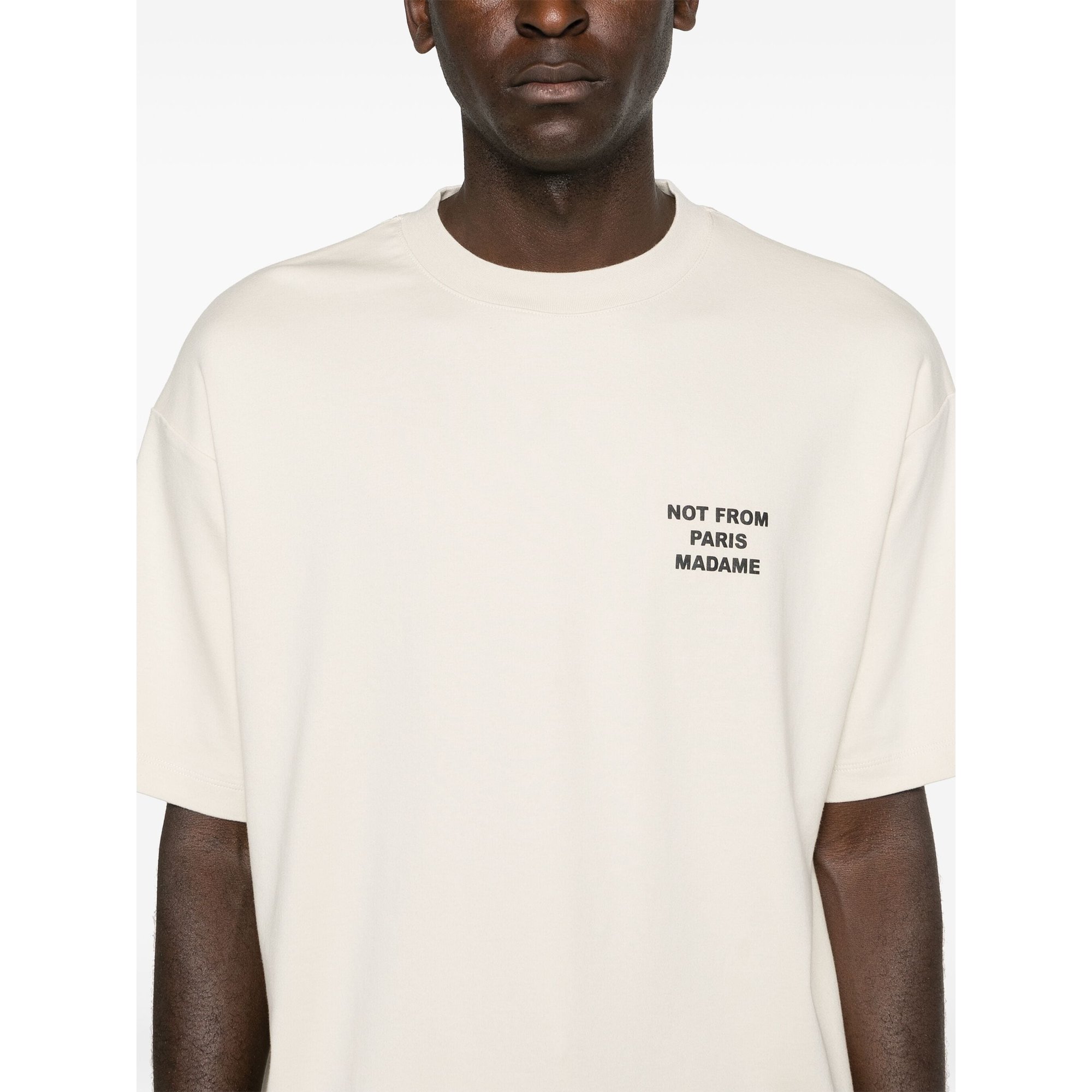 le T-shirt Slogan Permts203co002mt Drole De Monsieur vista3