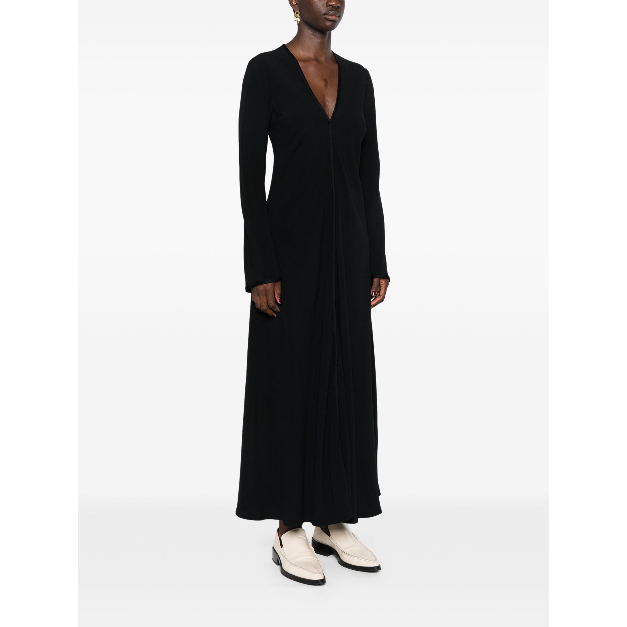 Envers Satin Long Sleeves Dress 12875mydress Forte_Forte  vista2