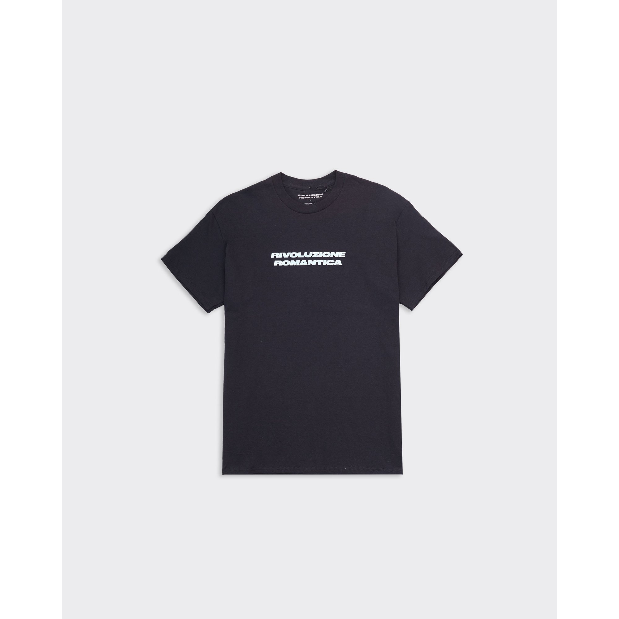 T-shirt Disturbati Mentalmente Nera Rivoluzione Romantica vista1