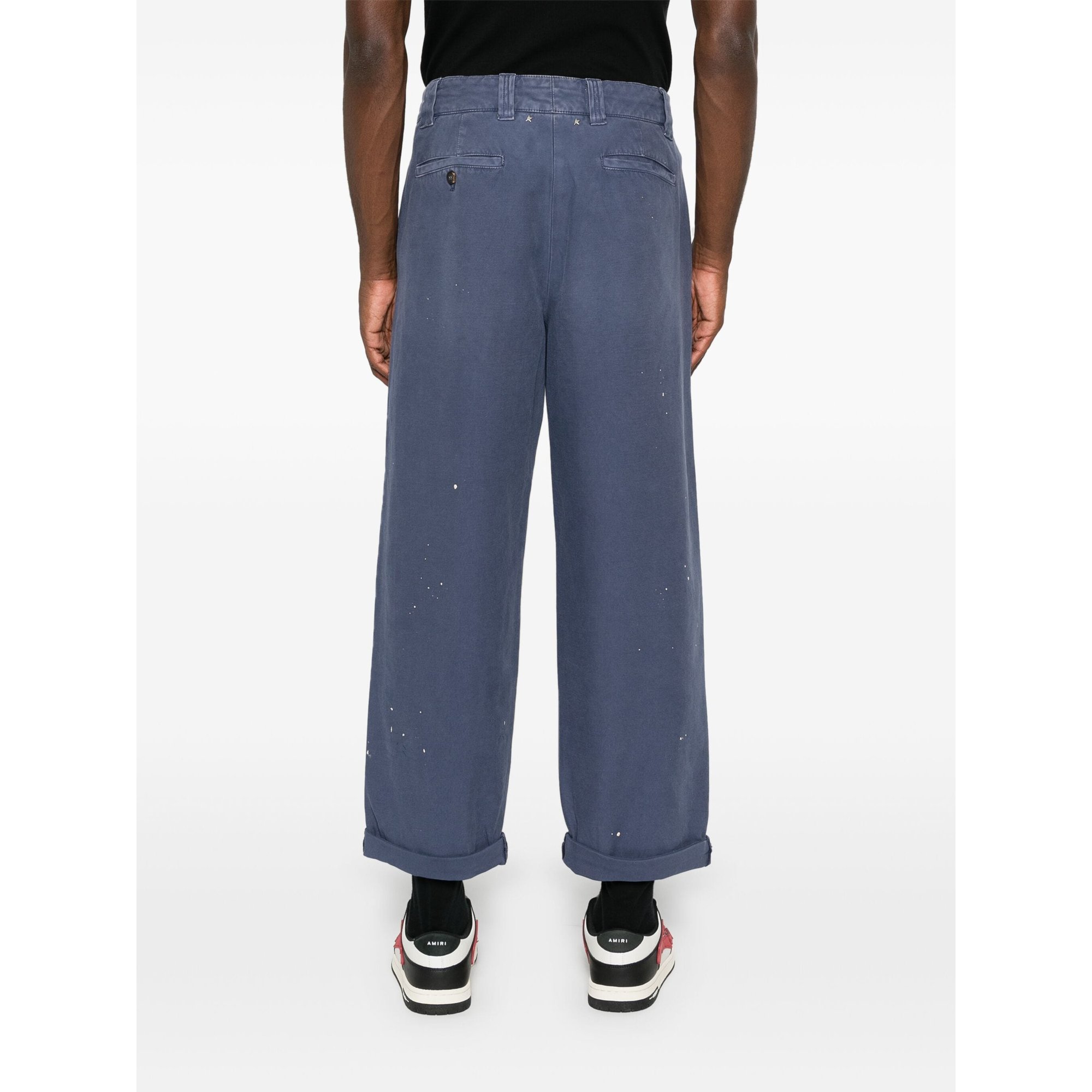 Chino Skate Workwear de Journey M, Denim de algodón teñido Gmp01190p00168350100 GOLDEN GOOSE vista3