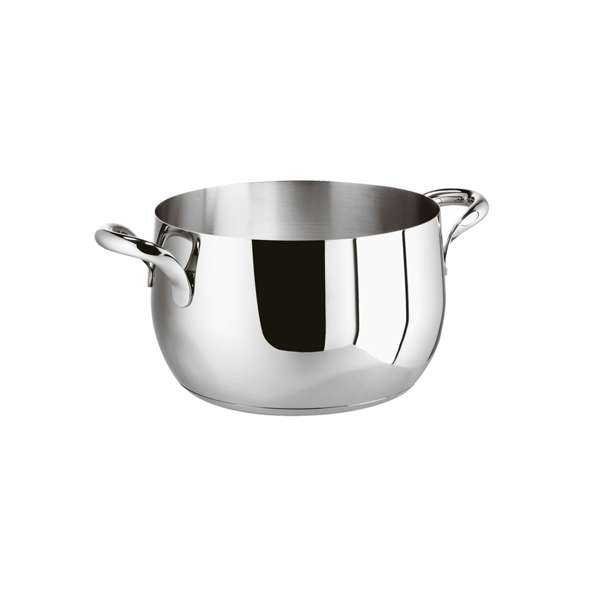 Korkea kattila 2 kahvaa - Pyöreä - Ø 16,0 cm - k 10,5 cm - 2,300 l - Kikka Sambonet vista0