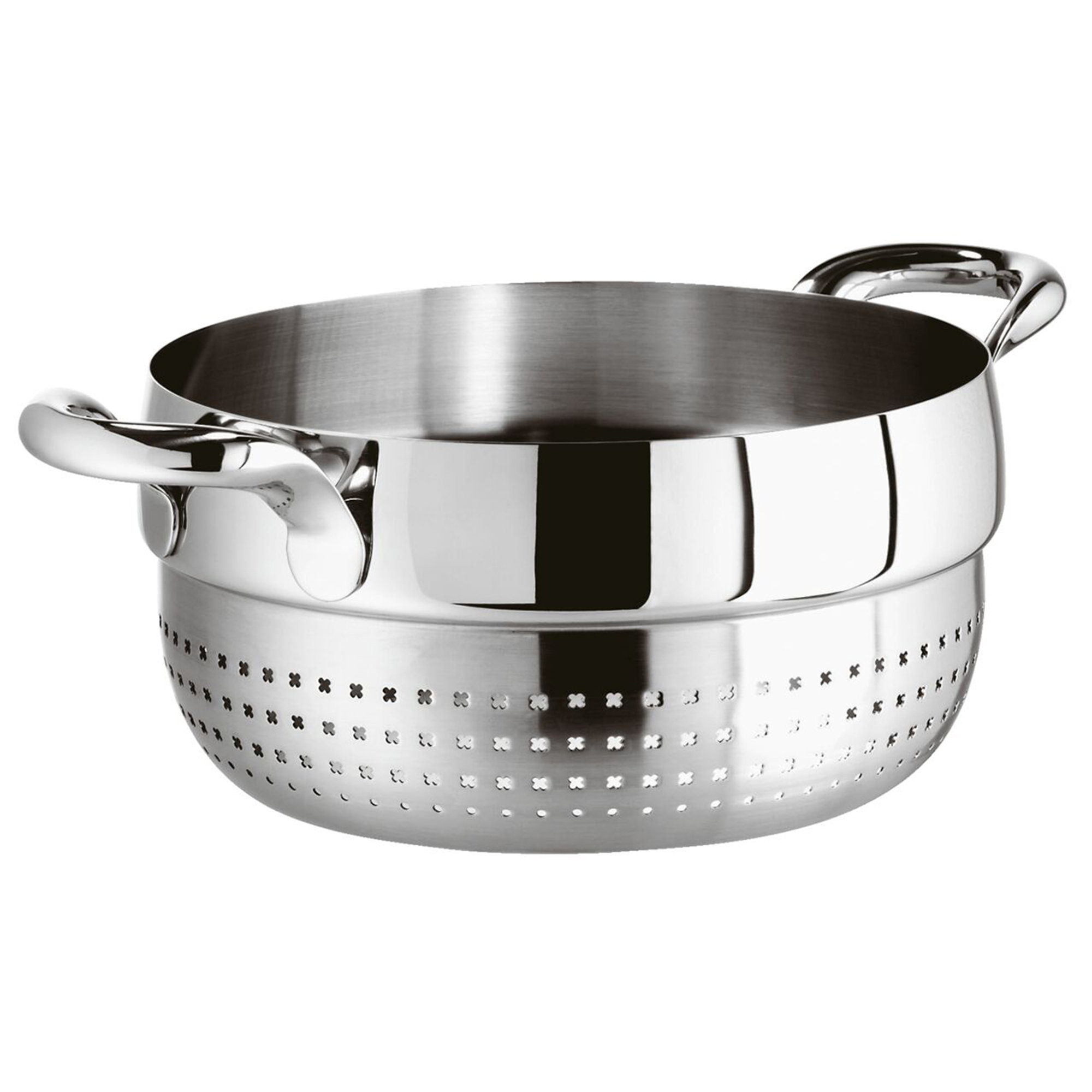 Cuocivapore - Rotondo - Ø 24,0 cm - h 12,0 cm - Kikka Sambonet vista0