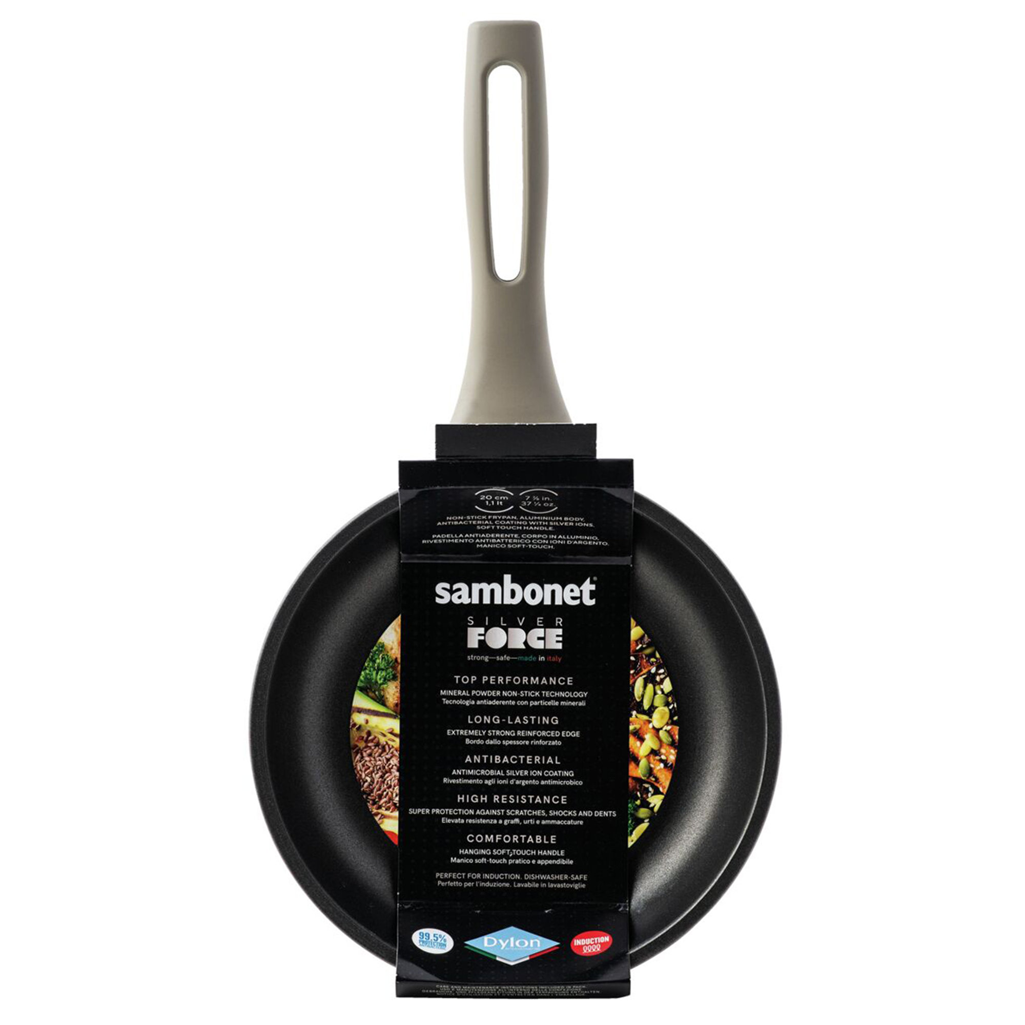 Padella - Rotondo - Ø 28,0 cm - h 8,5 cm - 2,700 l - Silver Force Sambonet vista9