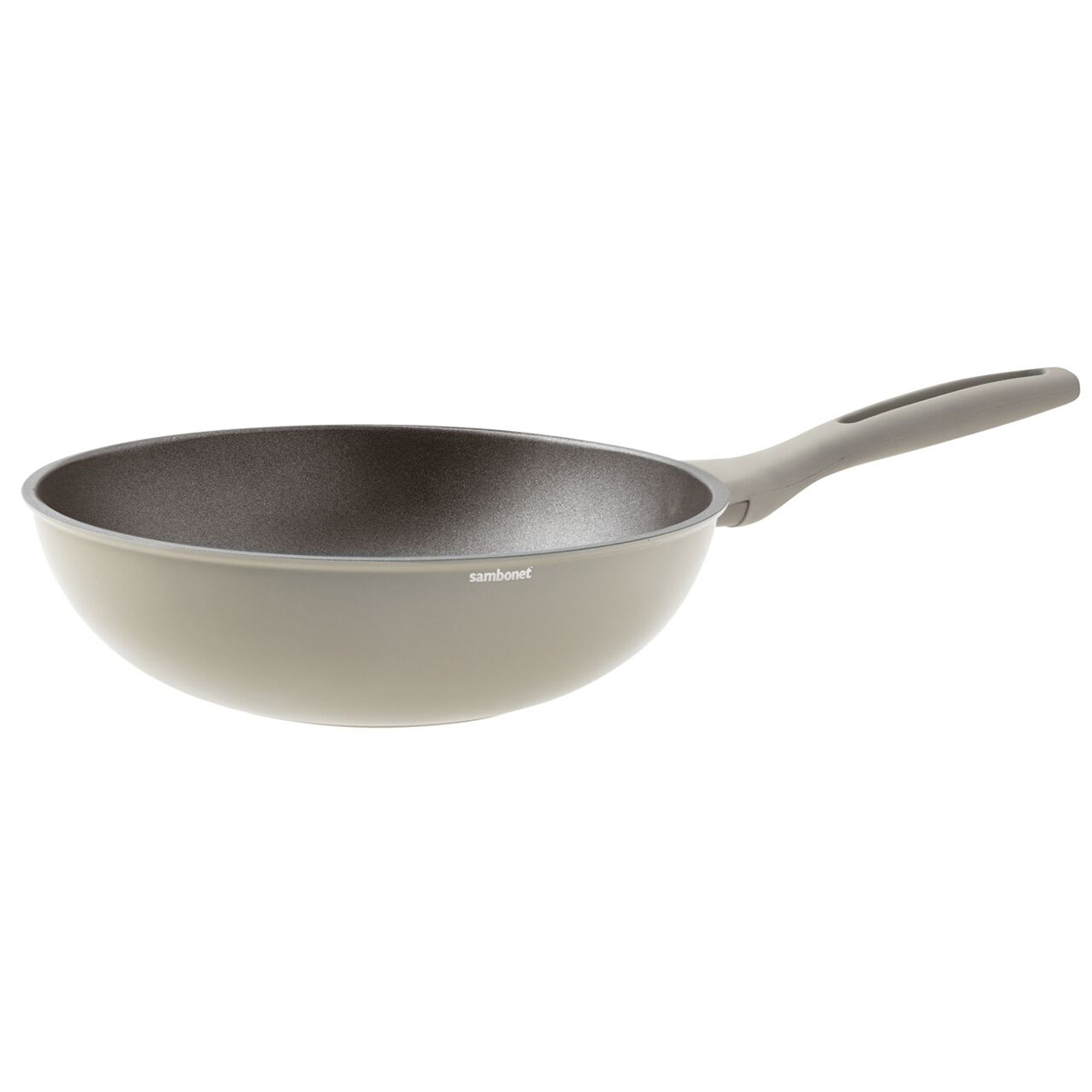 Wok - Rotondo - Ø 28,0 cm - h 10,2 cm - 4,100 l - Silver Force Sambonet vista0