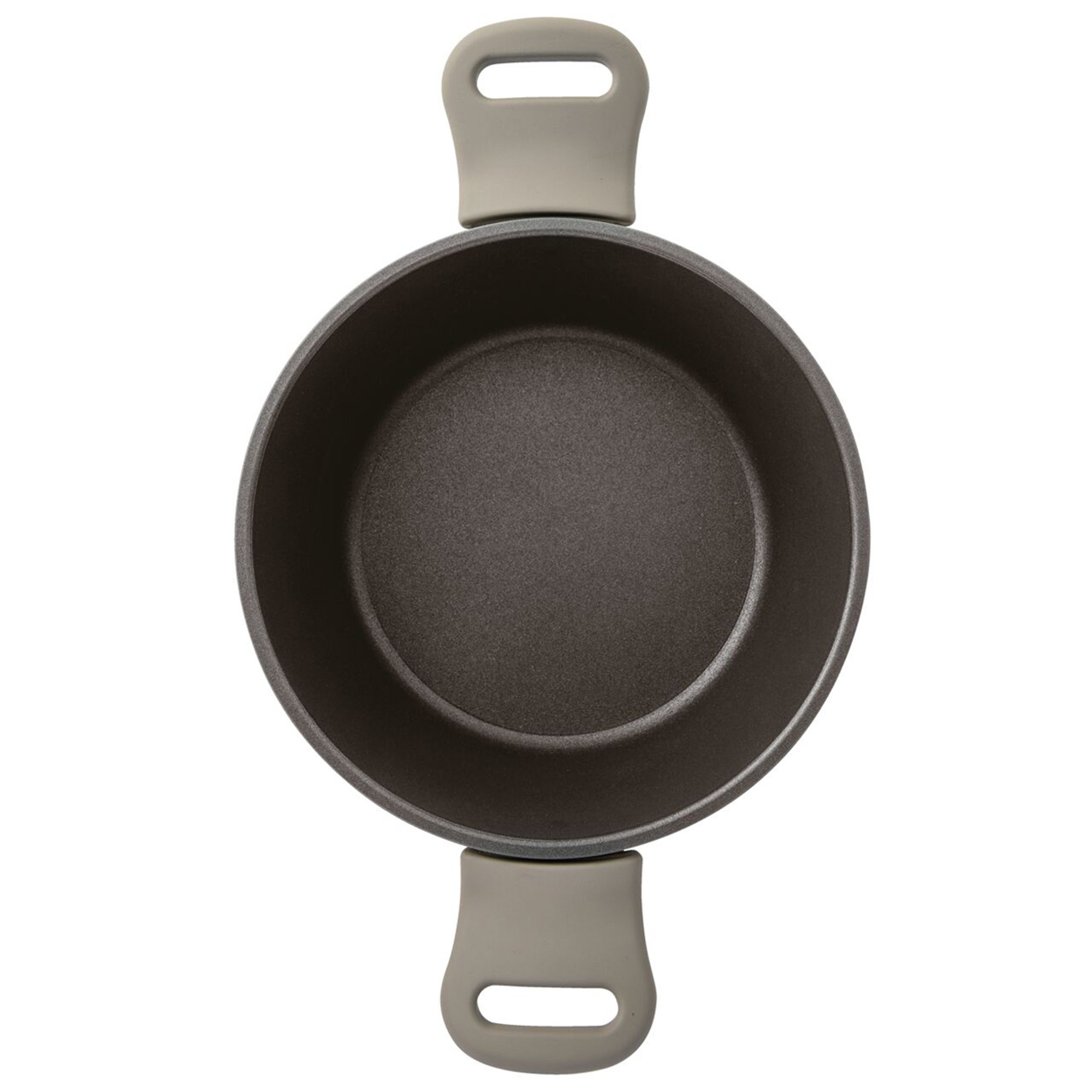 Shallow saucepan - Round - Ø 28.0 cm - h 8.5 cm - 4.000 l - Silver Force Sambonet vista2