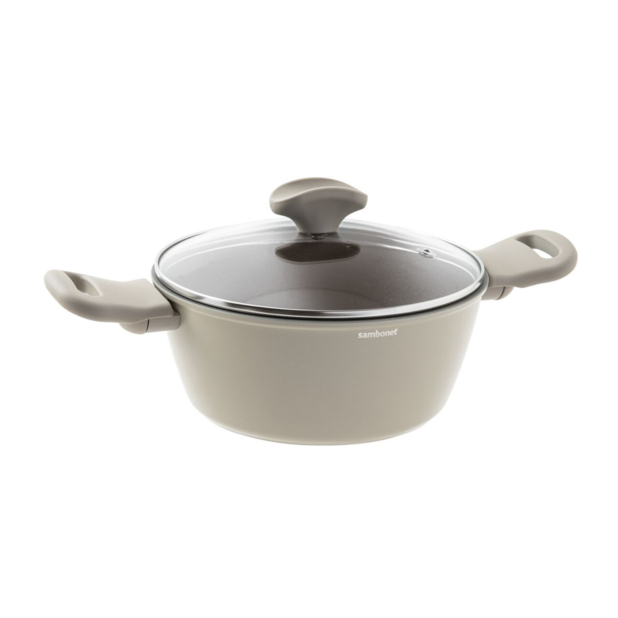 Casseruola alta 2 maniglie - Rotondo - Ø 20,0 cm - h 10,5 cm - 2,300 l - Silver Force Sambonet vista0