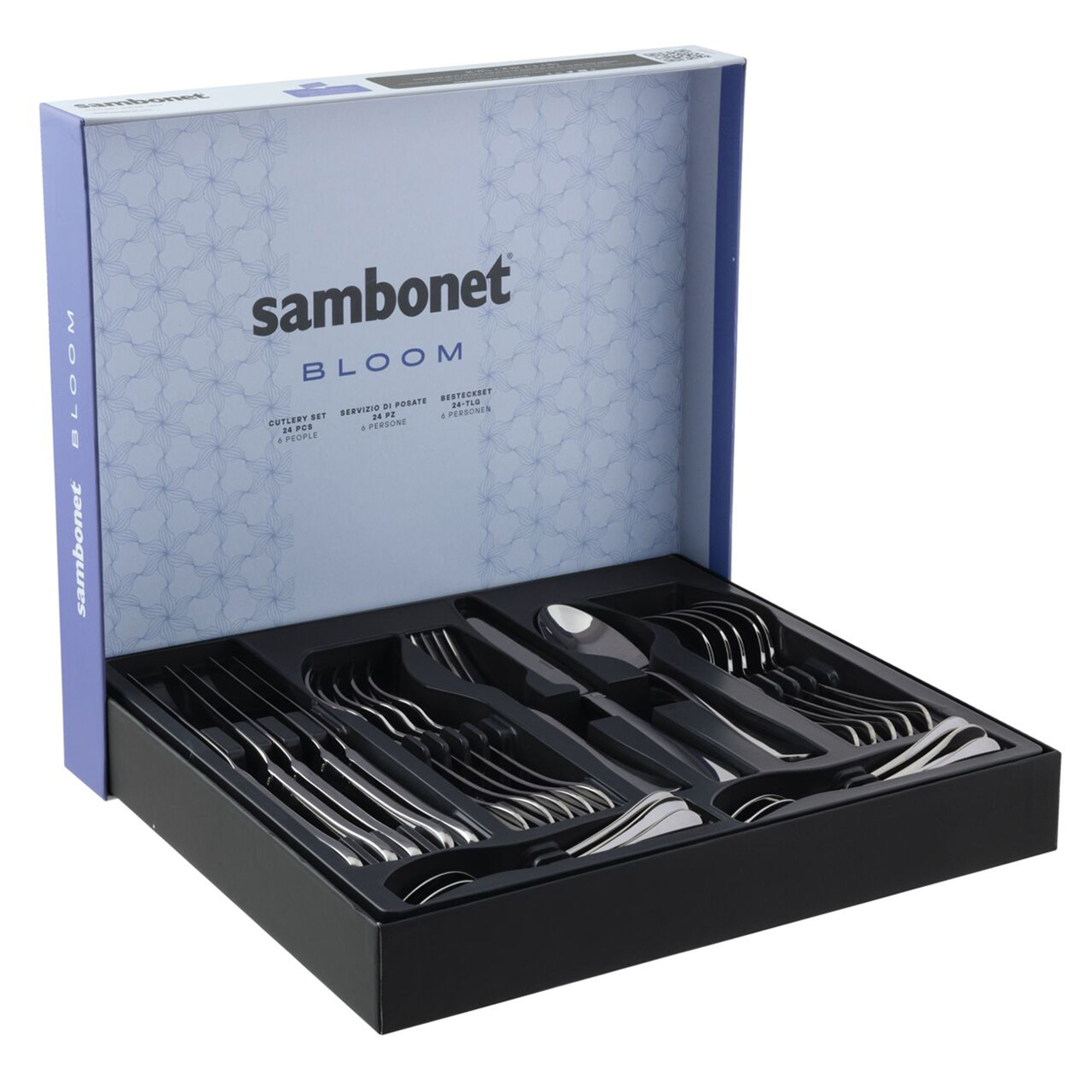 Servizio tavola 24 posate - Bloom Sambonet vista7