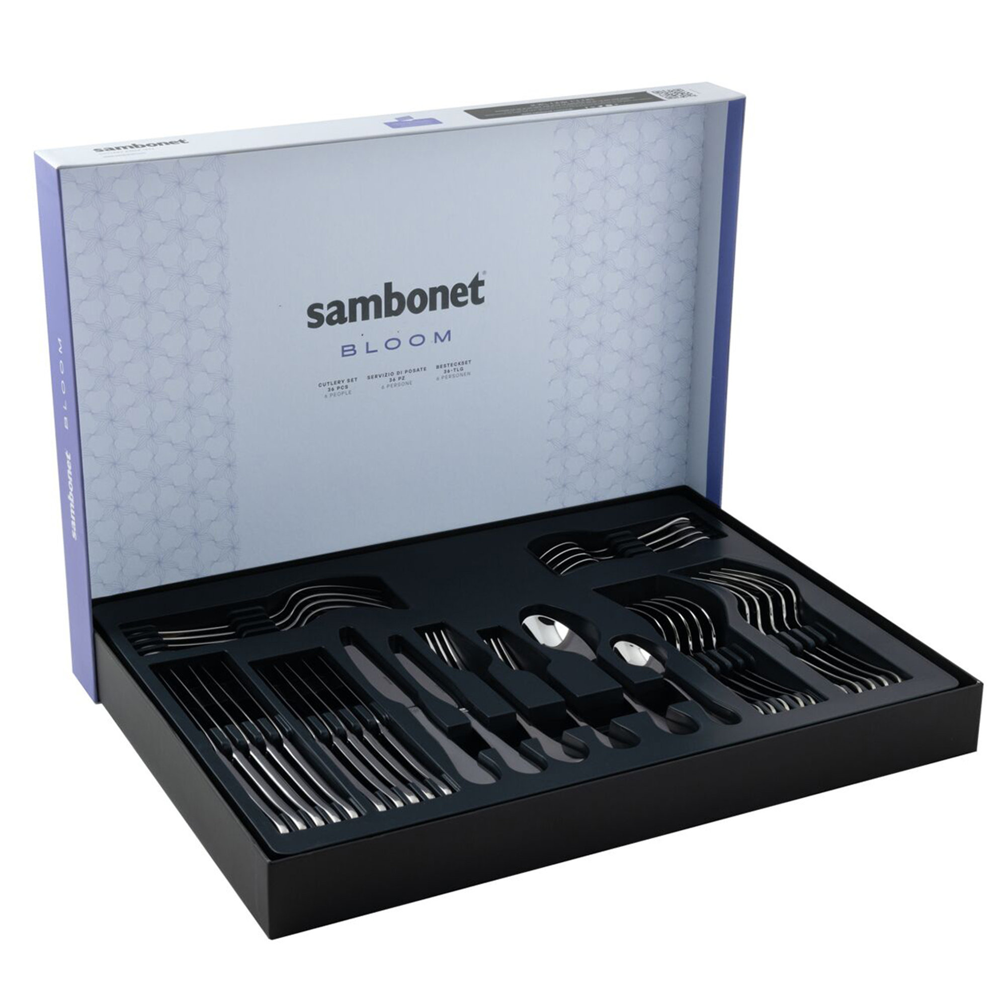 Tafelservice 36 Bestecke - Bloom Sambonet vista8