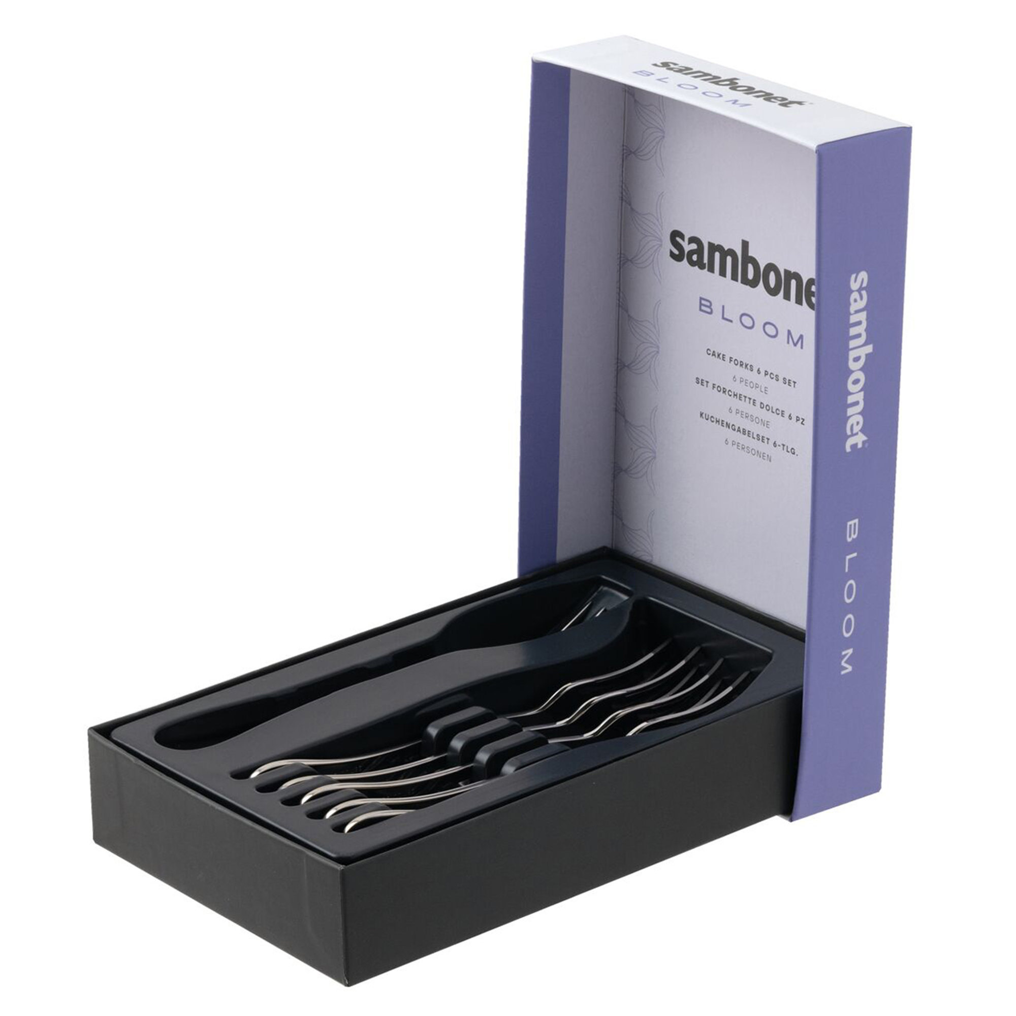 Set 6 forchettine dolce - Bloom Sambonet vista3