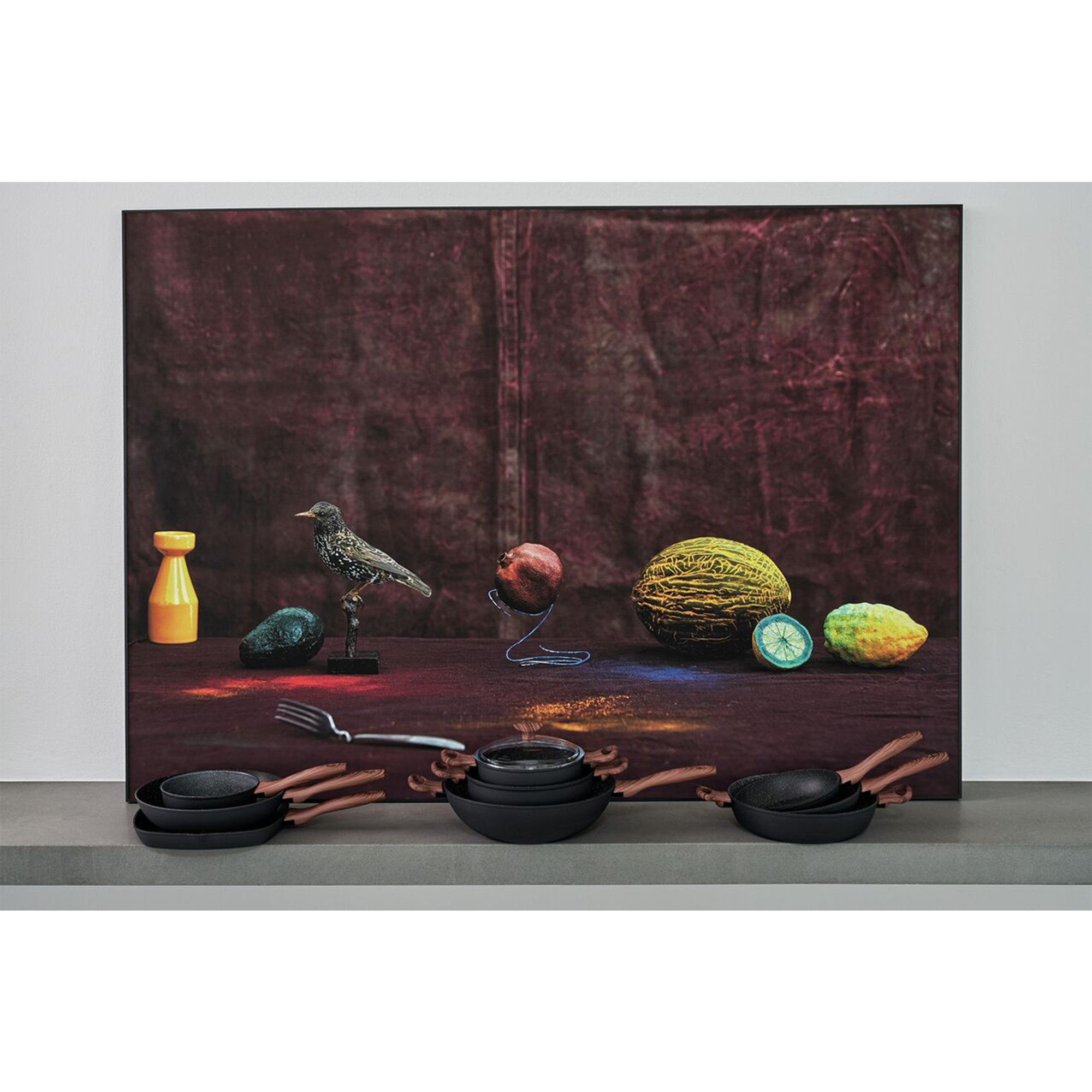 Padella - Rotondo - Ø 20,0 cm - h 5,2 cm - 1,300 l - Rock 'N' Rose Sambonet vista12