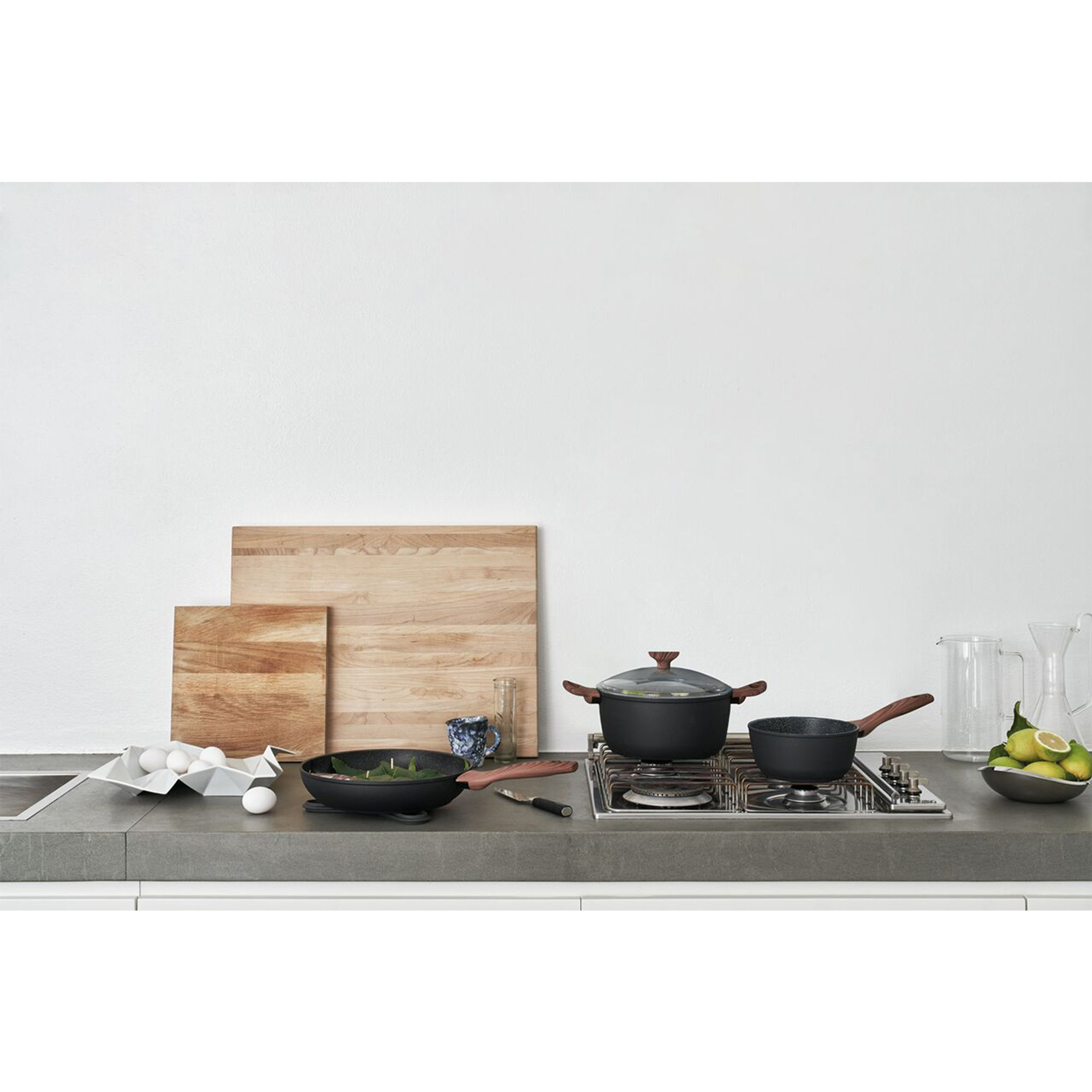 Padella - Rotondo - Ø 28,0 cm - h 5,9 cm - 3,000 l - Rock 'N' Rose Sambonet vista4