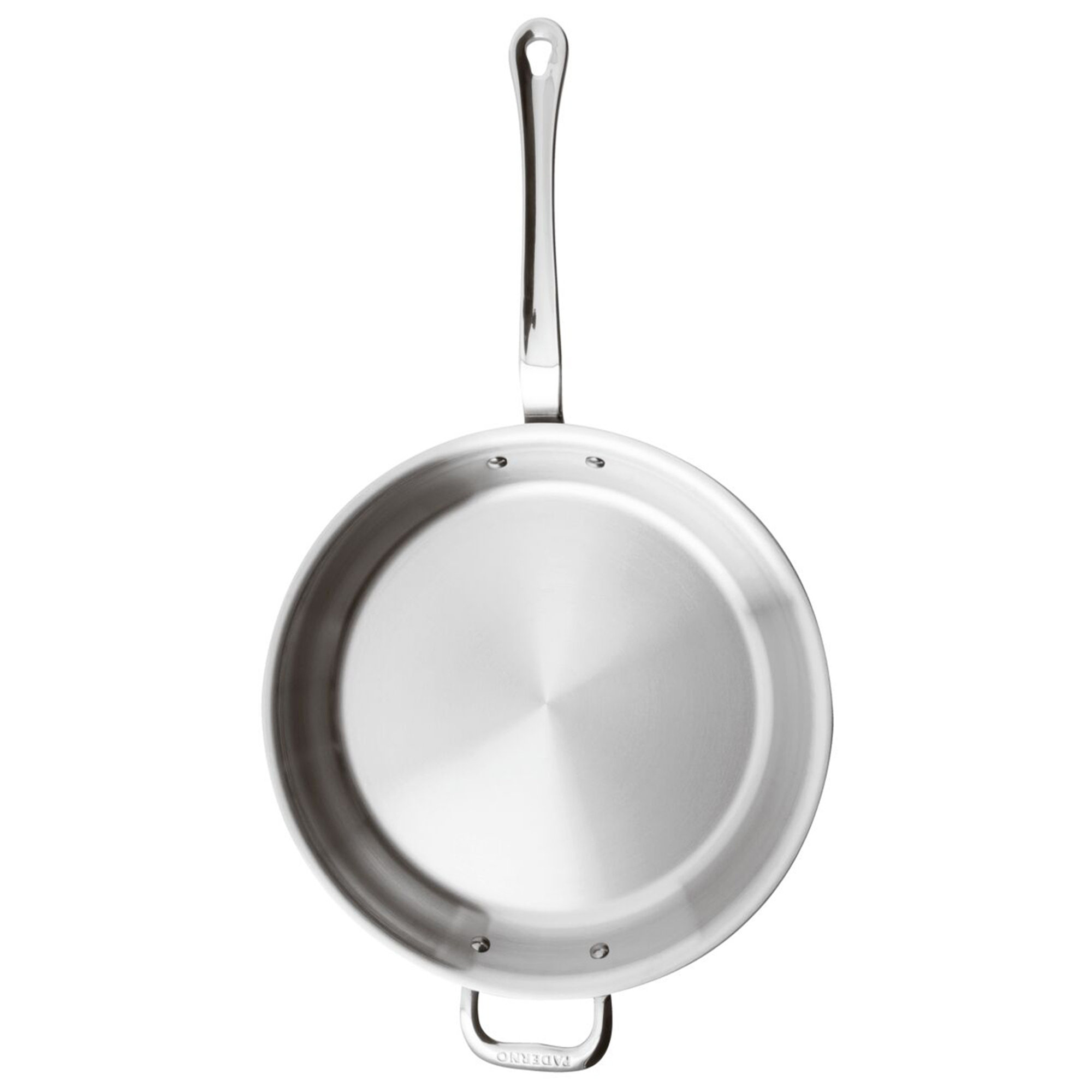 Padella Cm 36 H 5 Serie 12200 Inox 5-Ply Con Contromaniglia Paderno vista2