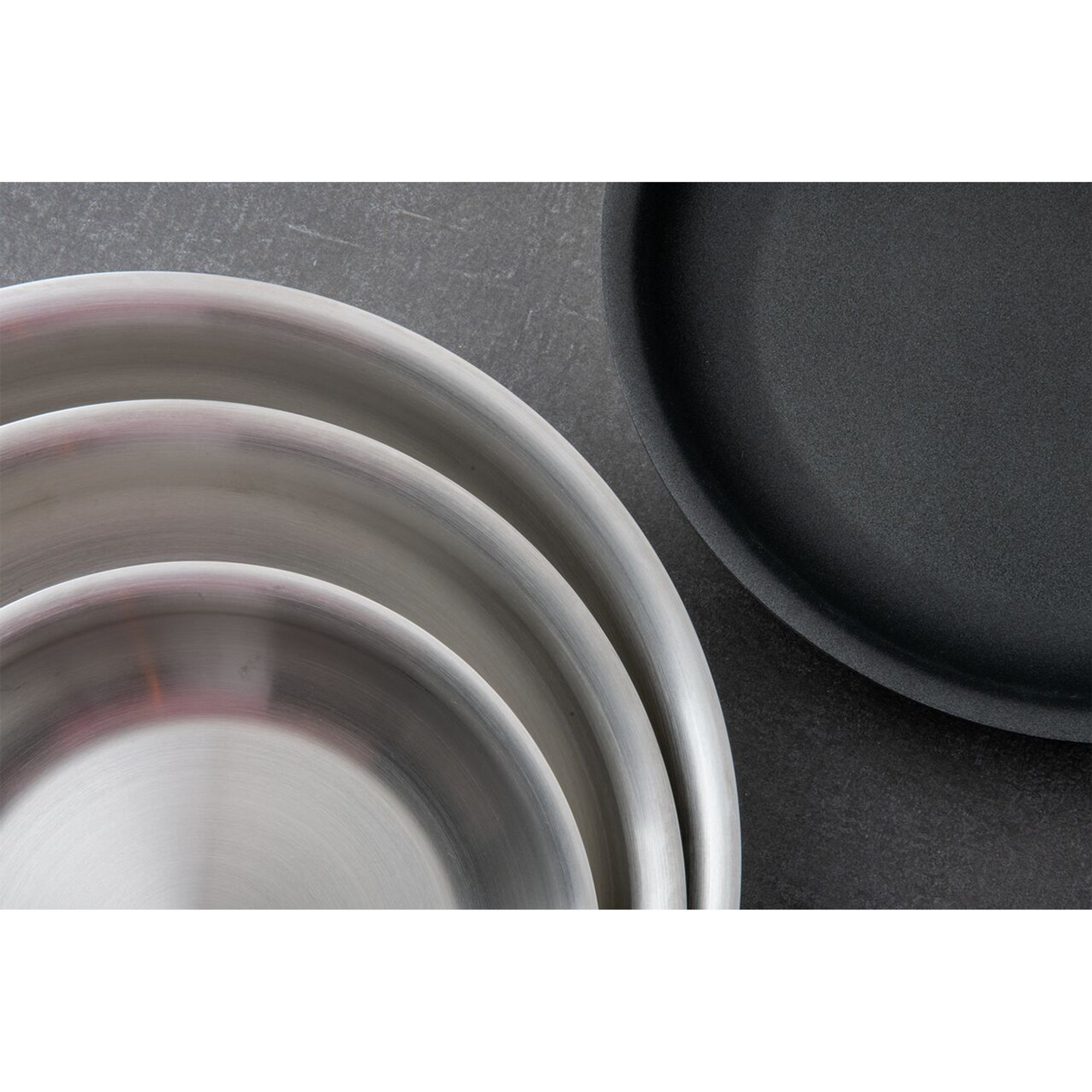 Padella Cm 36 H 5 Serie 12200 Inox 5-Ply Con Contromaniglia Paderno vista7